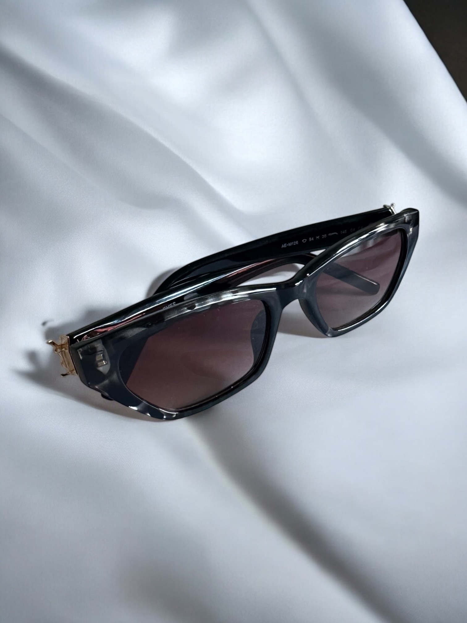 Yasel Siyah Leopar Cat Eye Güneş Gözlüğü