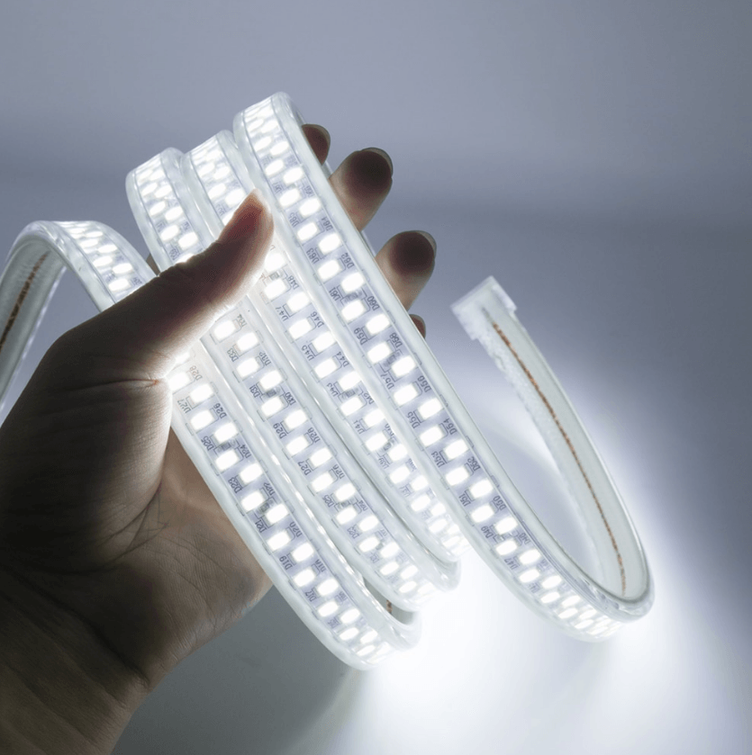 Hortum Led Şerit Led Işık Beyaz 220v Fişli