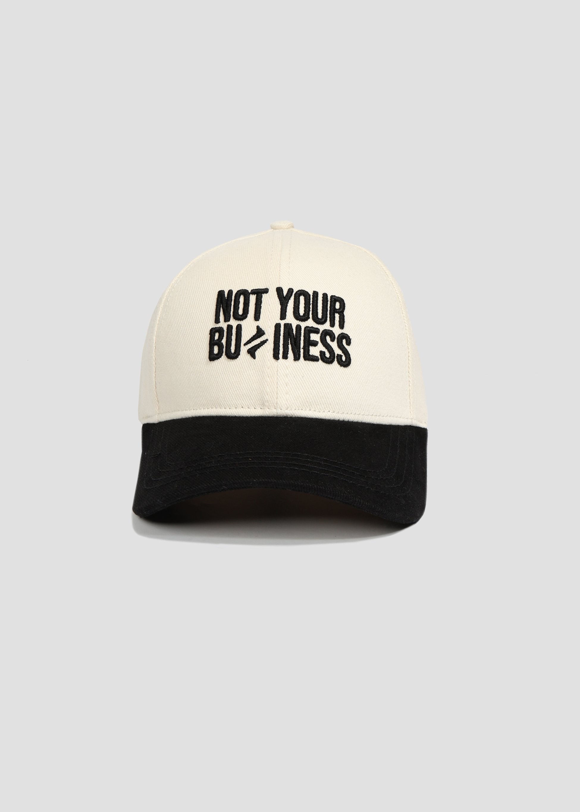 Not Your Business Siyah Şapka