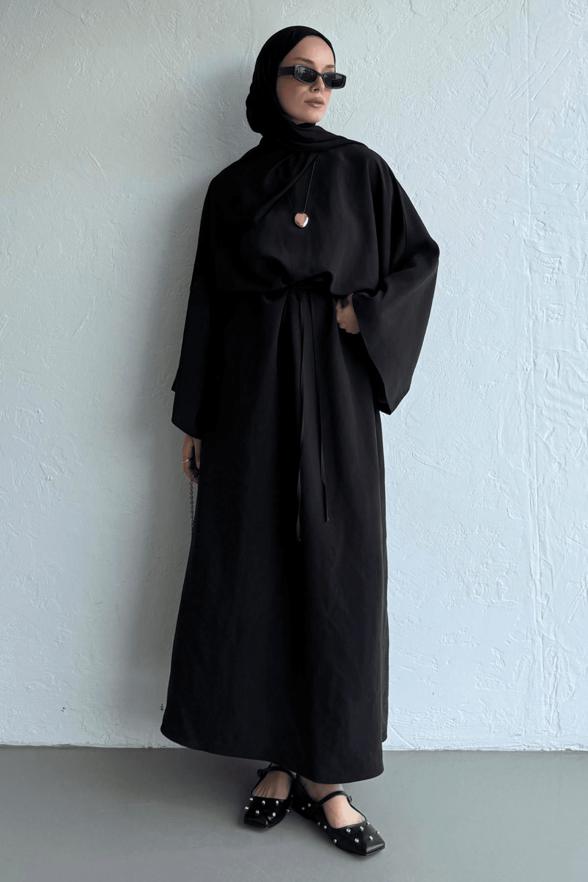 Flavo Elbise - Siyah