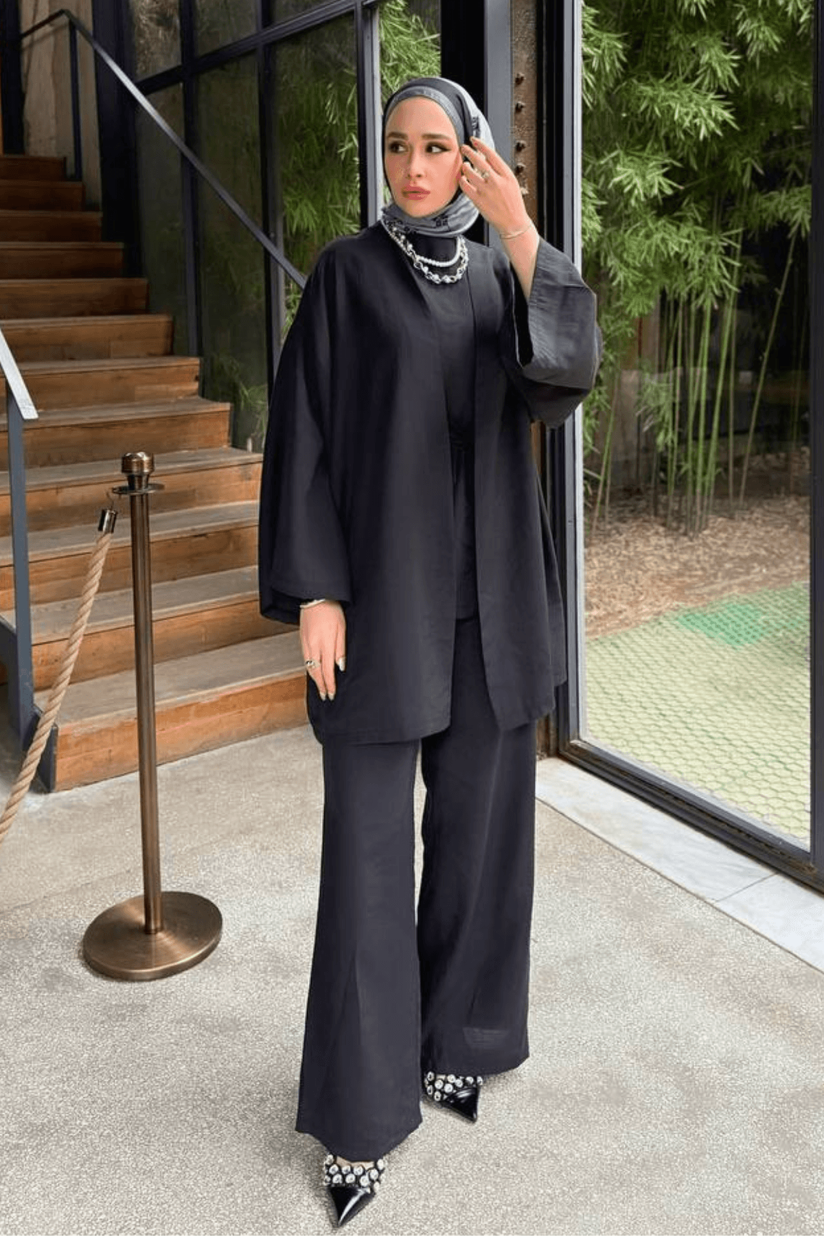 Noune Takım - Siyah