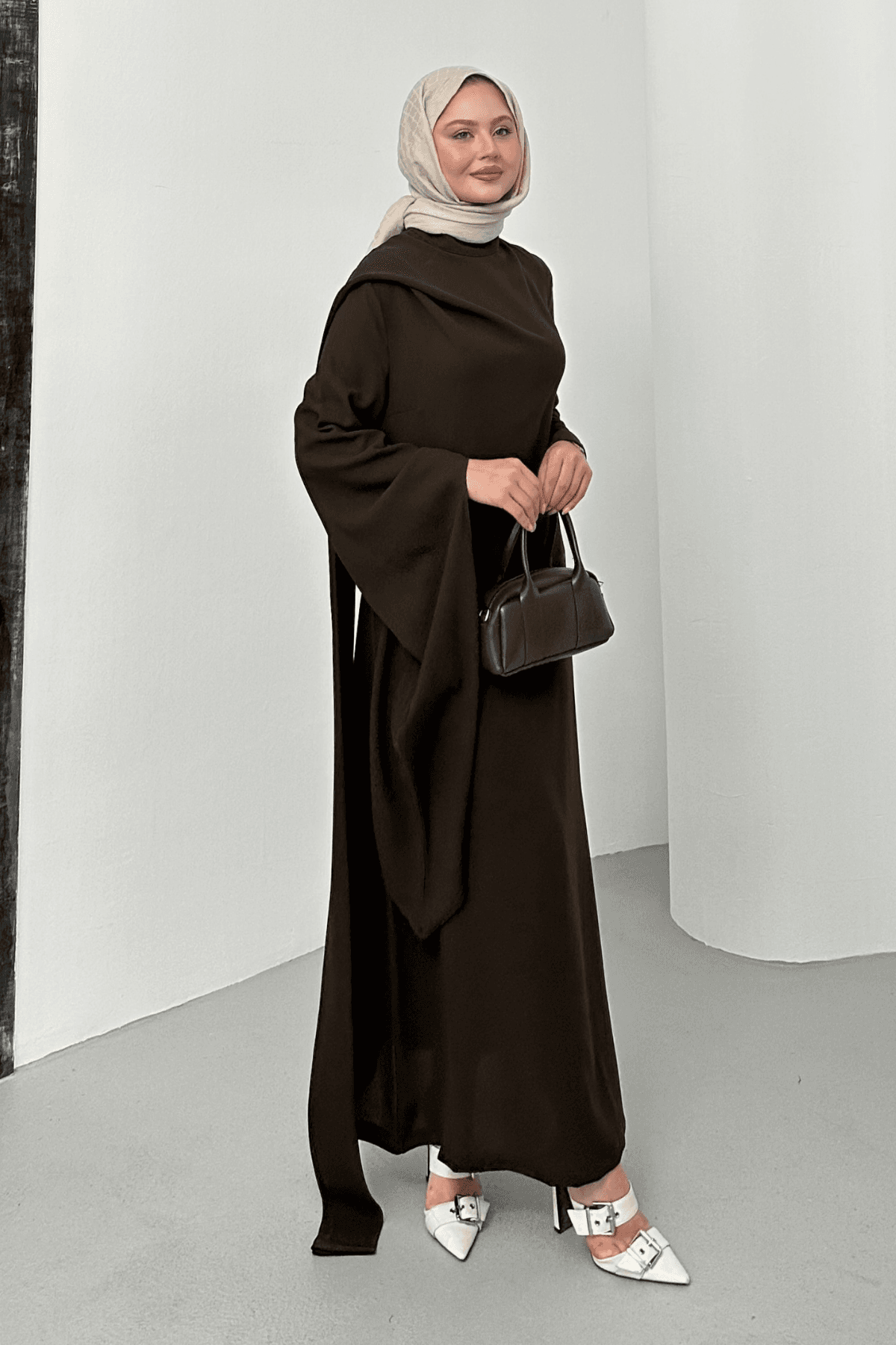 Adeline Elbise - Kahverengi