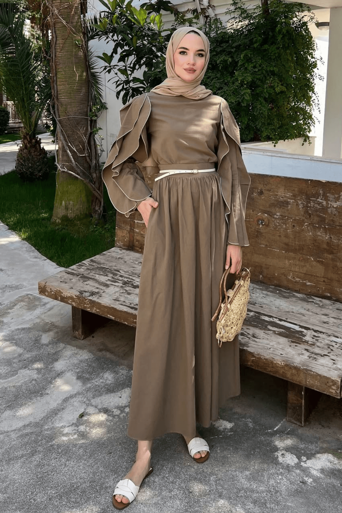 Clara Takım - Kahverengi