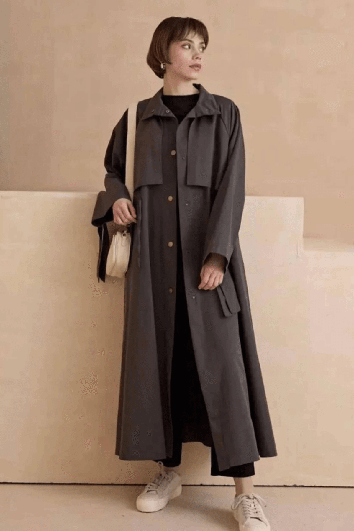 Alea Trench - Antrasit