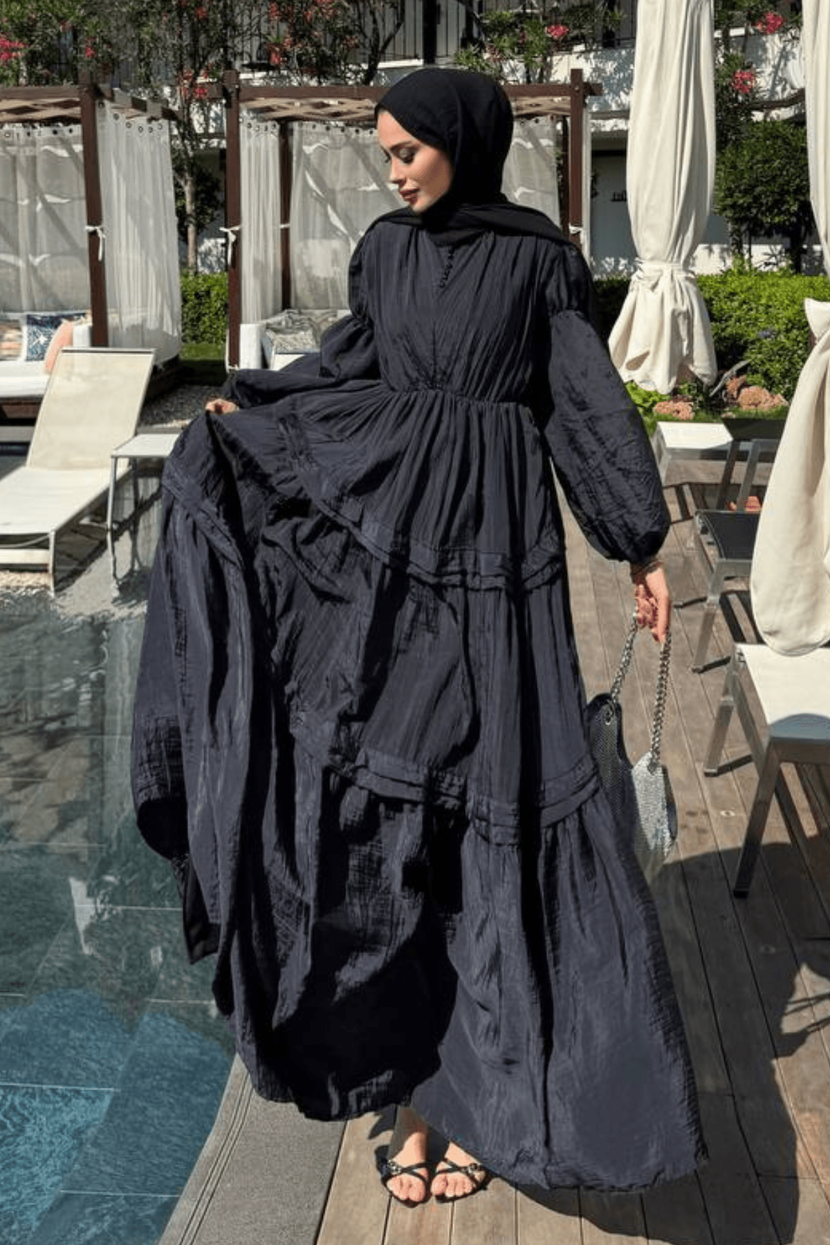 Allegra Elbise - Siyah