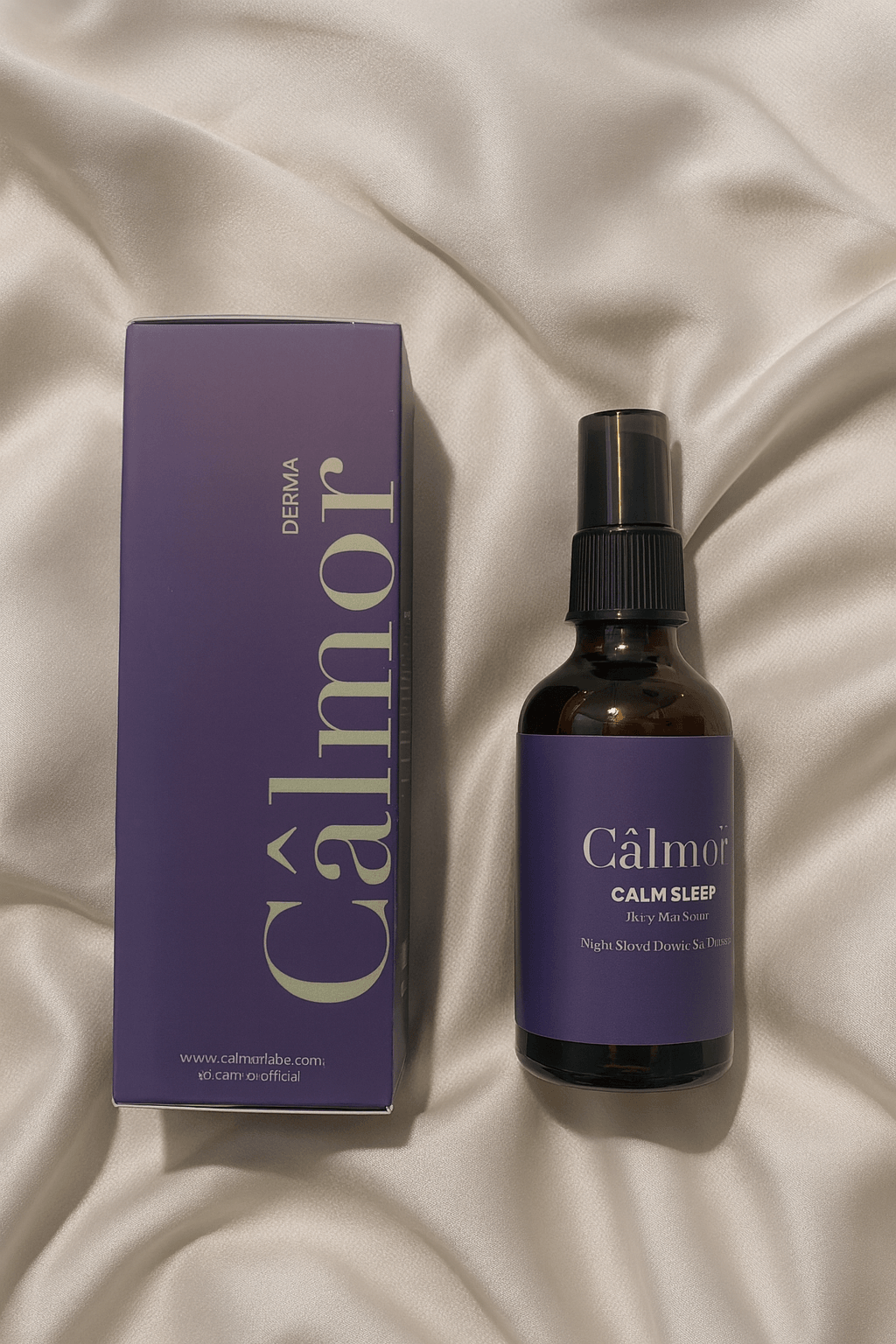 CalmSleep Bitkisel Uyku Spreyi 50ml – Lavanta & Bergamot ile Derin Gece Sakinliği