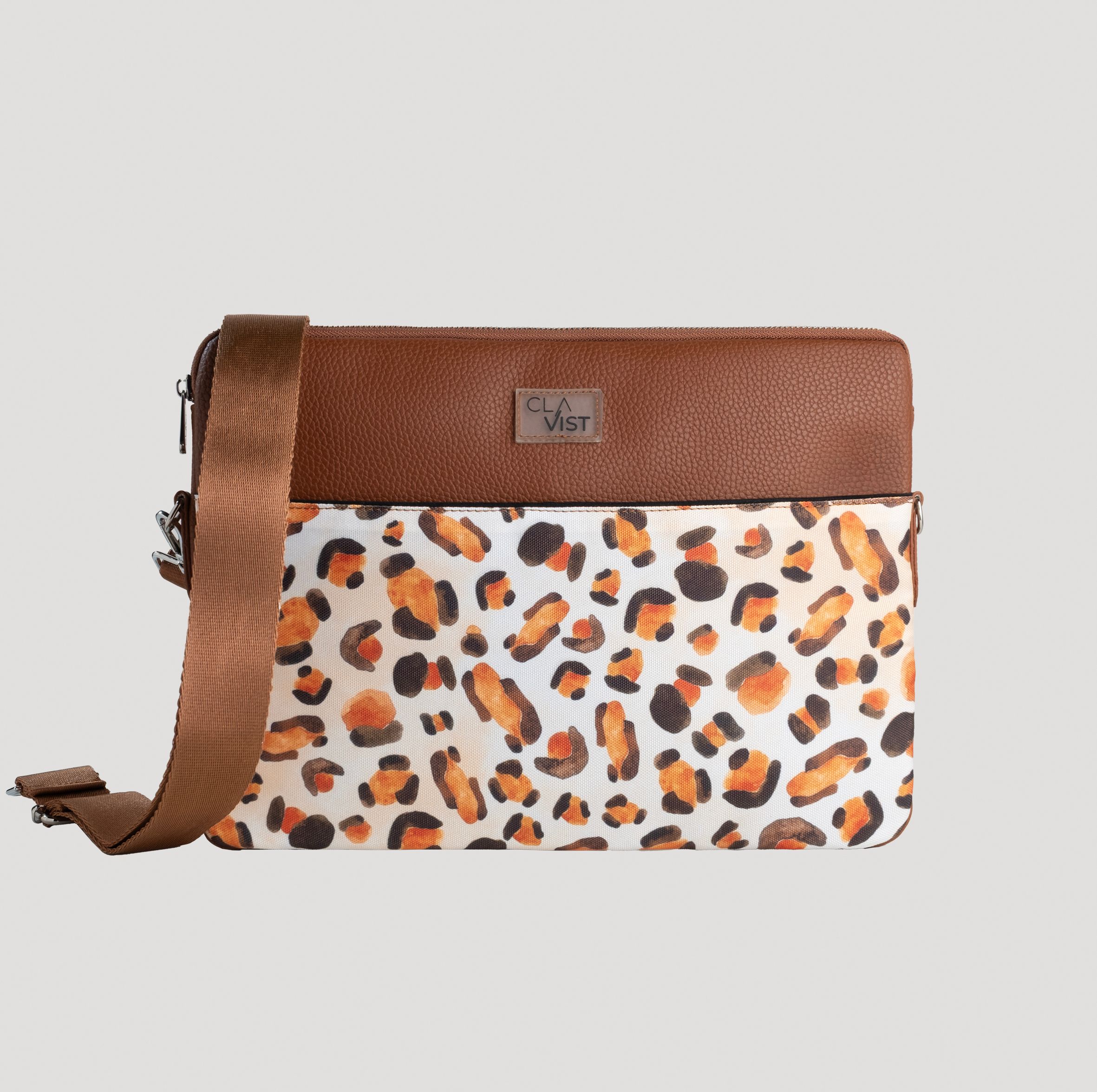 Leopar Desenli Laptop & Macbook & Ipad Kılıfı 