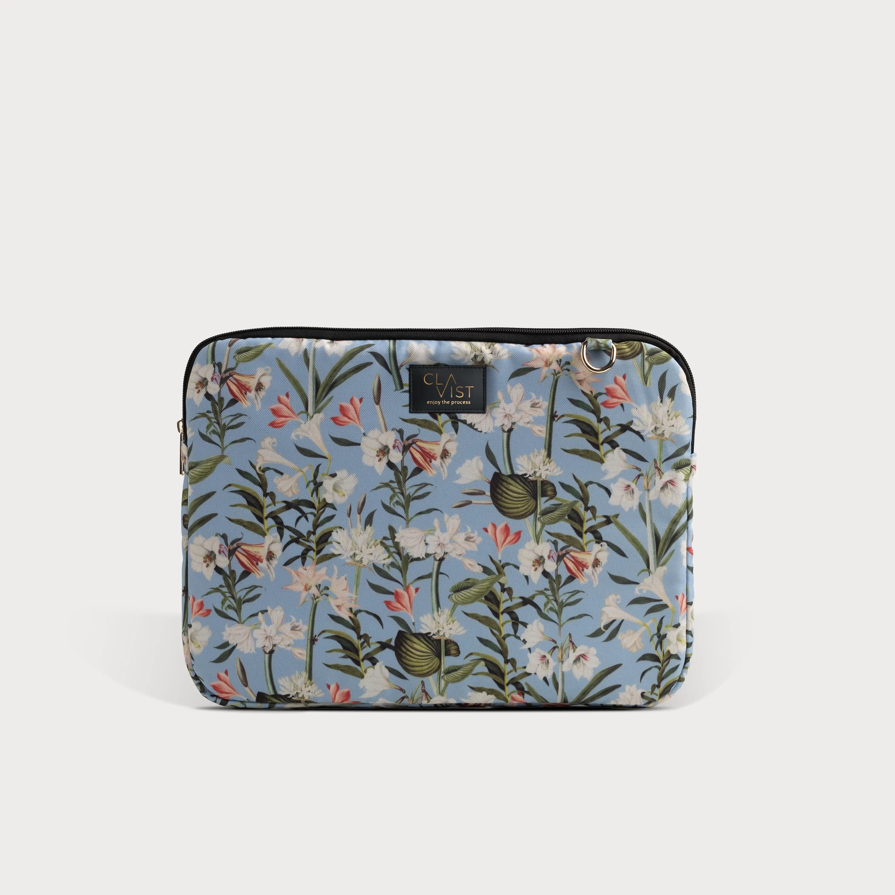 LILY BLUE LAPTOP CASE 13"&14"- ZAMBAK DESENLİ LAPTOP&MACBOOK&IPAD KILIFI