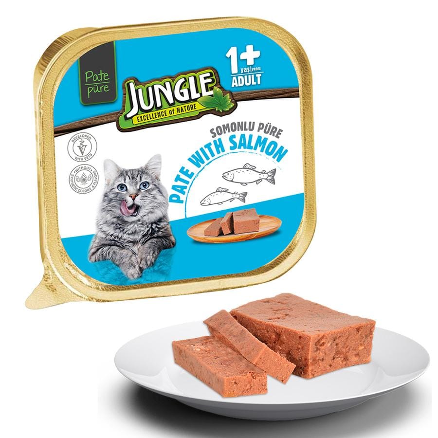 Jungle Kedi 100g  Balıklı Ezme/Pate Mama