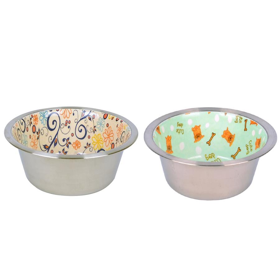 Seramik Kaplı Çelik Mama Kabı 945 ml