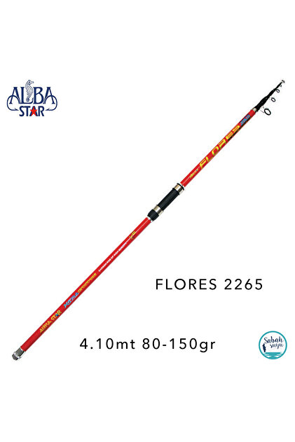 AlbaStar Flores 410Cm 80-150Gr TeleSurf Olta Kamışı