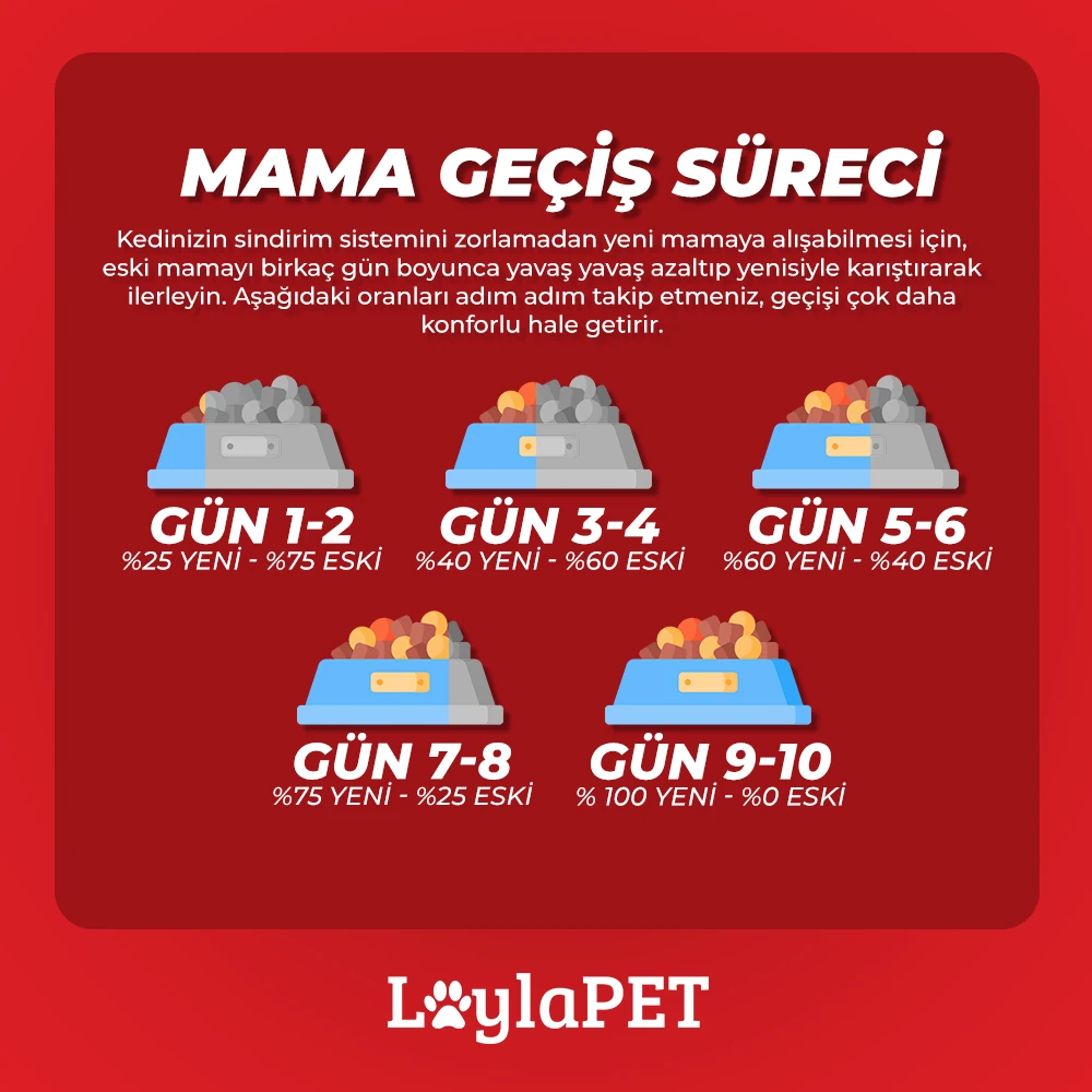 Felicia Kolajenli Somonlu Az Tahıllı Kısırlaştırılmış Kedi Maması HypoAllergenic Kedi Maması (Geçiş Paketi)