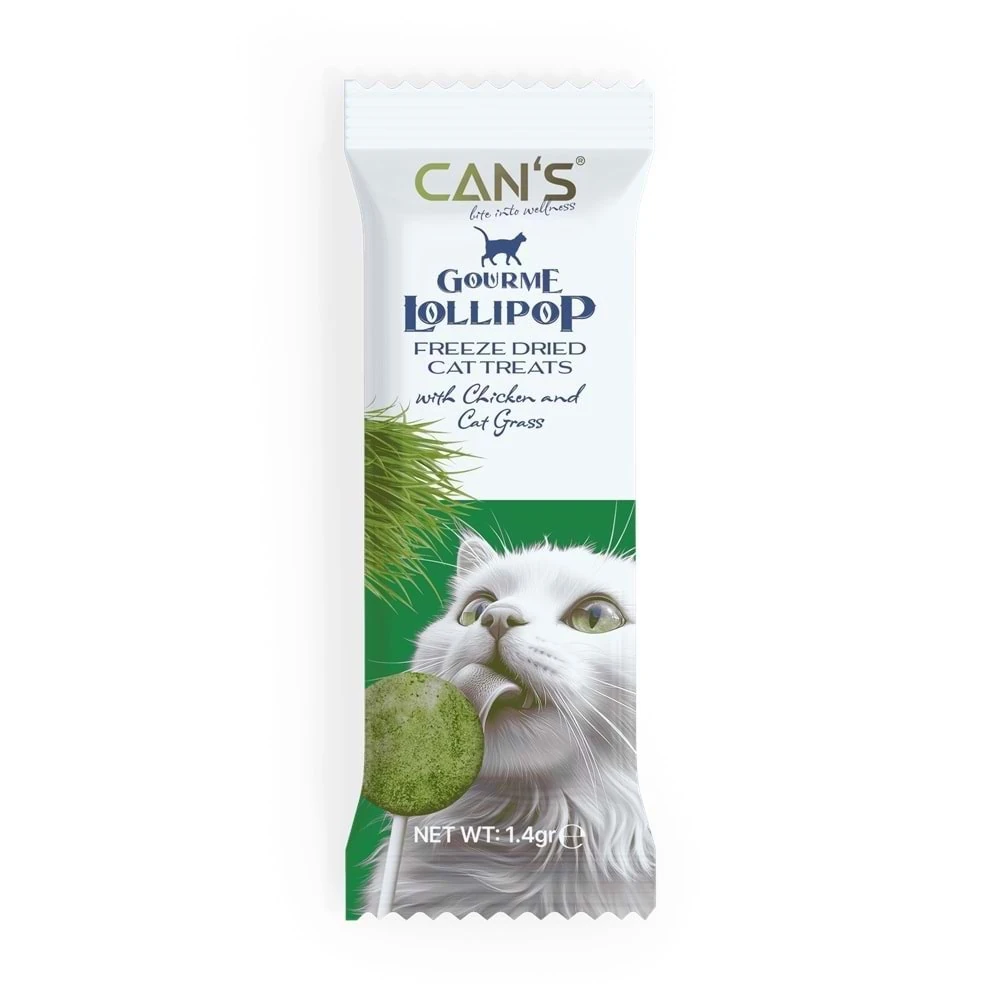  Cans Lolipop Kedi Çimi ve Tavuklu 15x1.4 gr