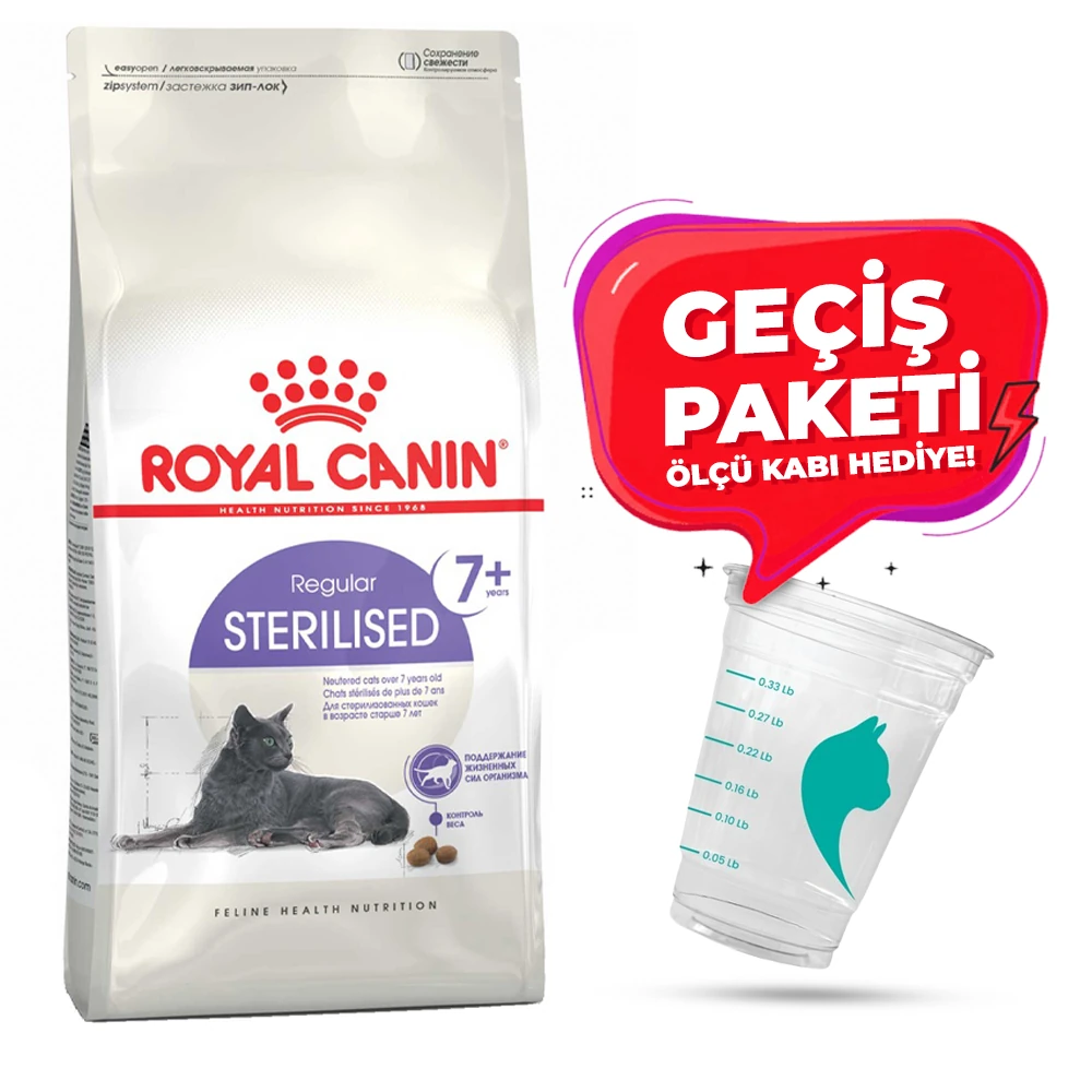 Royal Canin Sterilised Tavuklu Kısır Kedi Maması (Geçiş Paketi)
