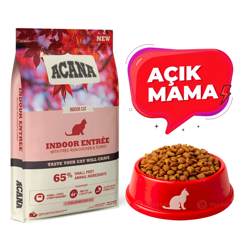 Acana Indoor Entree Sterilised Yetişkin Kedi Maması (Açık Mama)