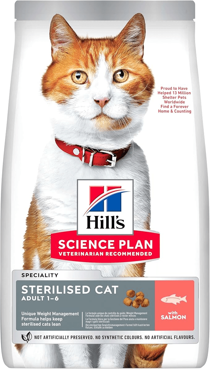 Hill's SCIENCE PLAN Somonlu Kısırlaştırılmış Yetişkin Kedi Maması 3kg