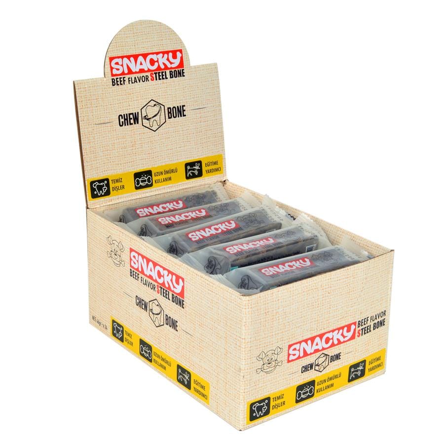Snacky Small Biftekli Köpek Ödülü (46 g x 24'lü)