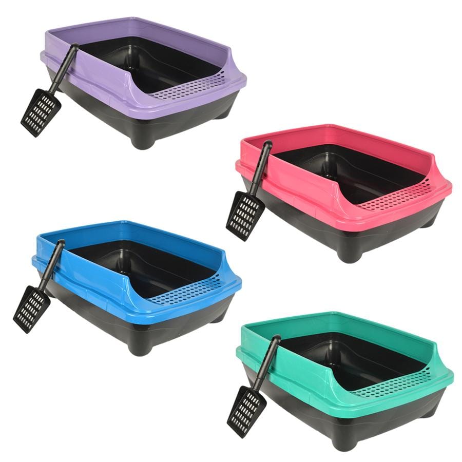 Flip Açık Lüx Kedi Tuvaleti Küçük