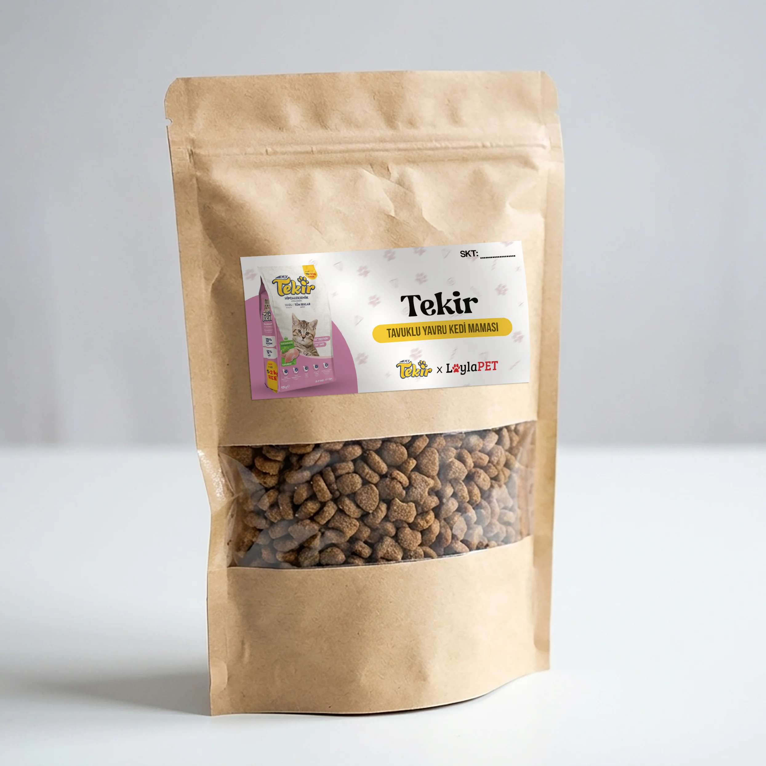 Tekir Tavuklu Yavru Kedi Maması (Açık Mama)