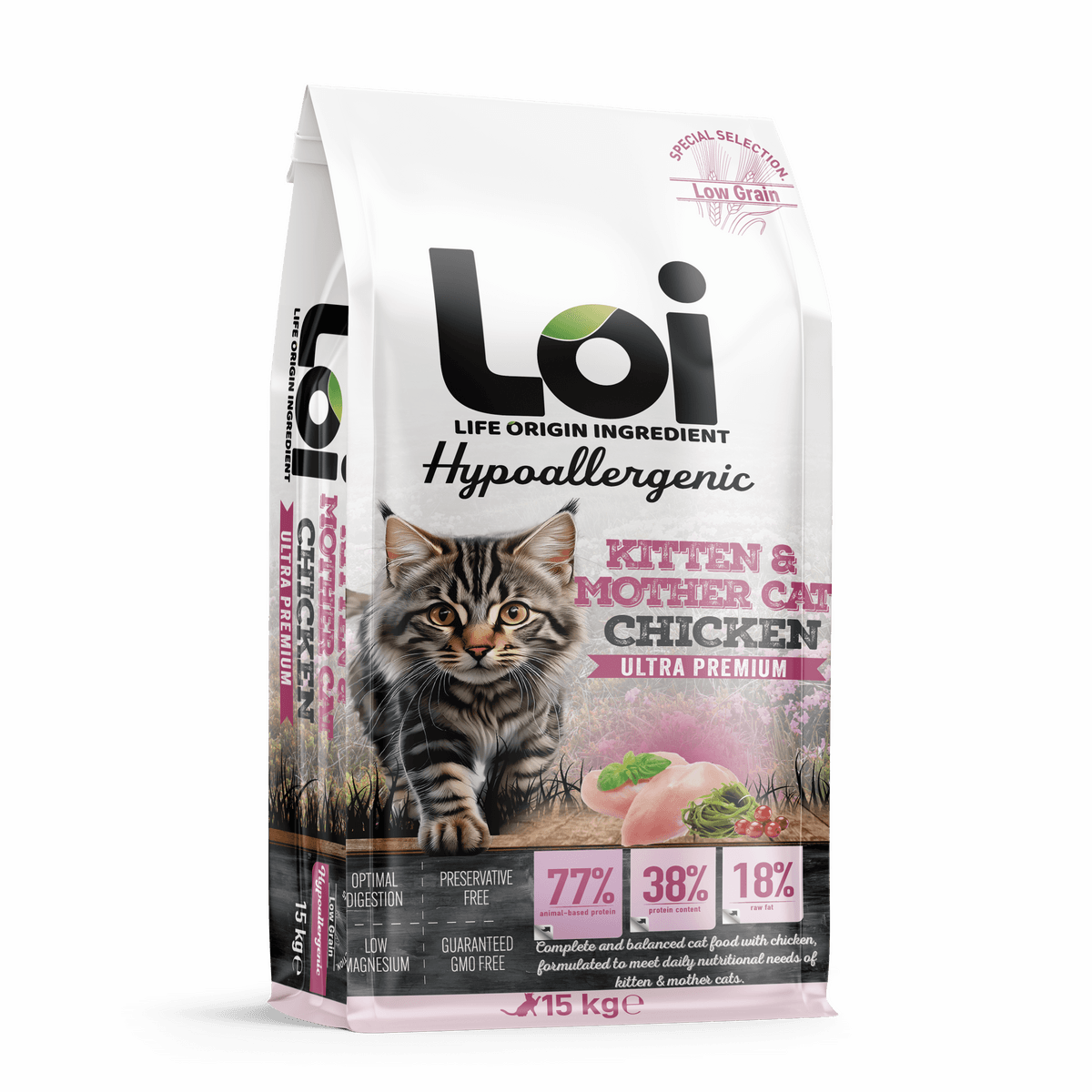 Loi Yavru Tavuklu Kedi Maması 15 Kg