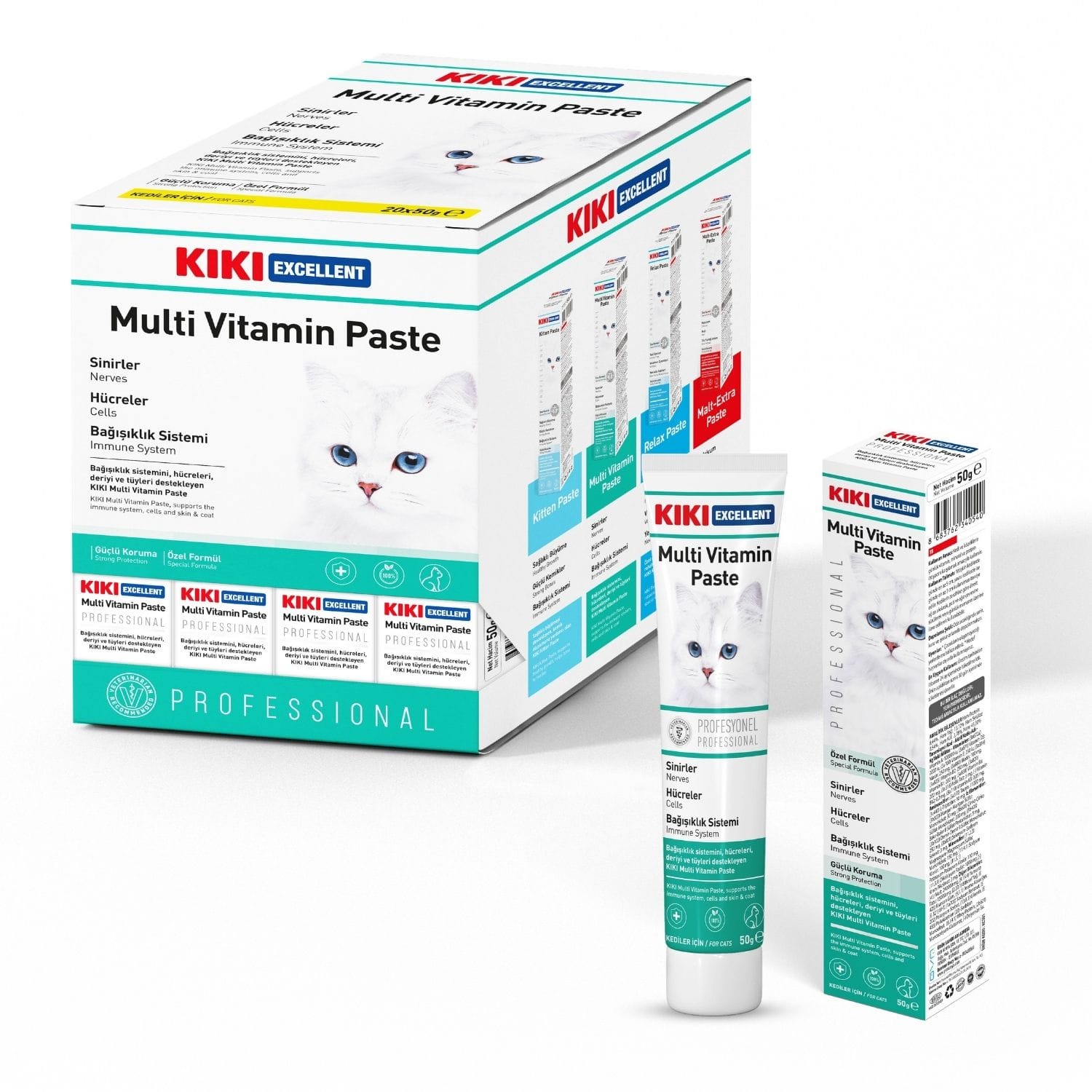 KIKI Excellent Kedi Multi Vitamin Paste Macun 100 gr.