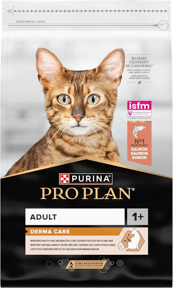 Pro Plan Derma Care Somonlu Tüy Sağlığı Destekleyici Kedi Maması 10 Kg