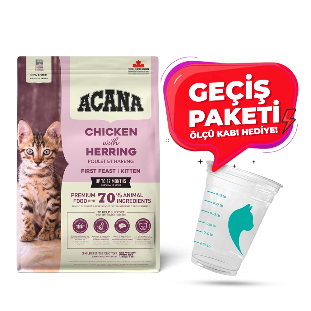  Acana First Feast Kuru Yavru Kedi Maması (Geçiş Paketi)