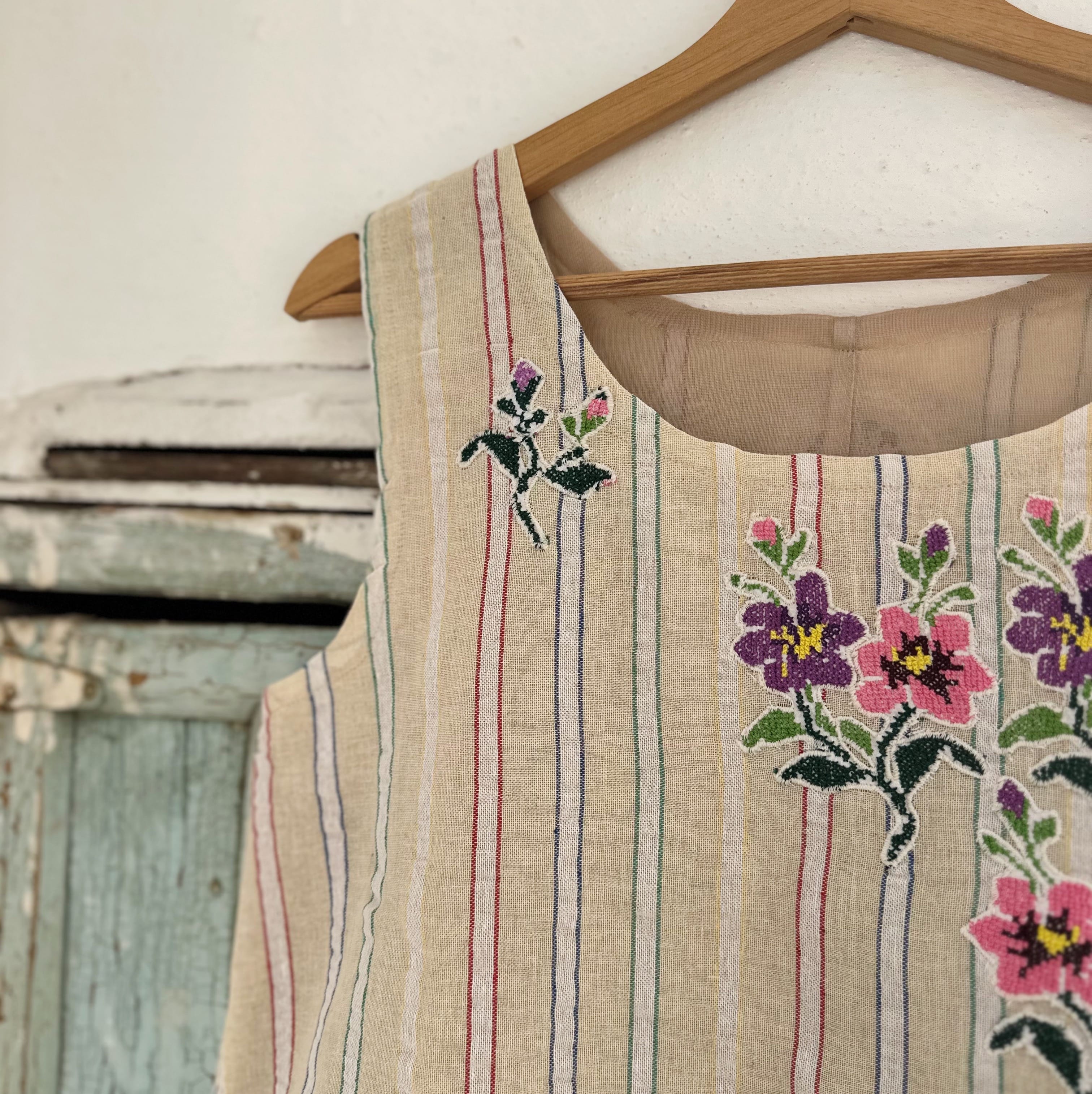 Çiçek Buketleri Elbise (36-38 Beden)