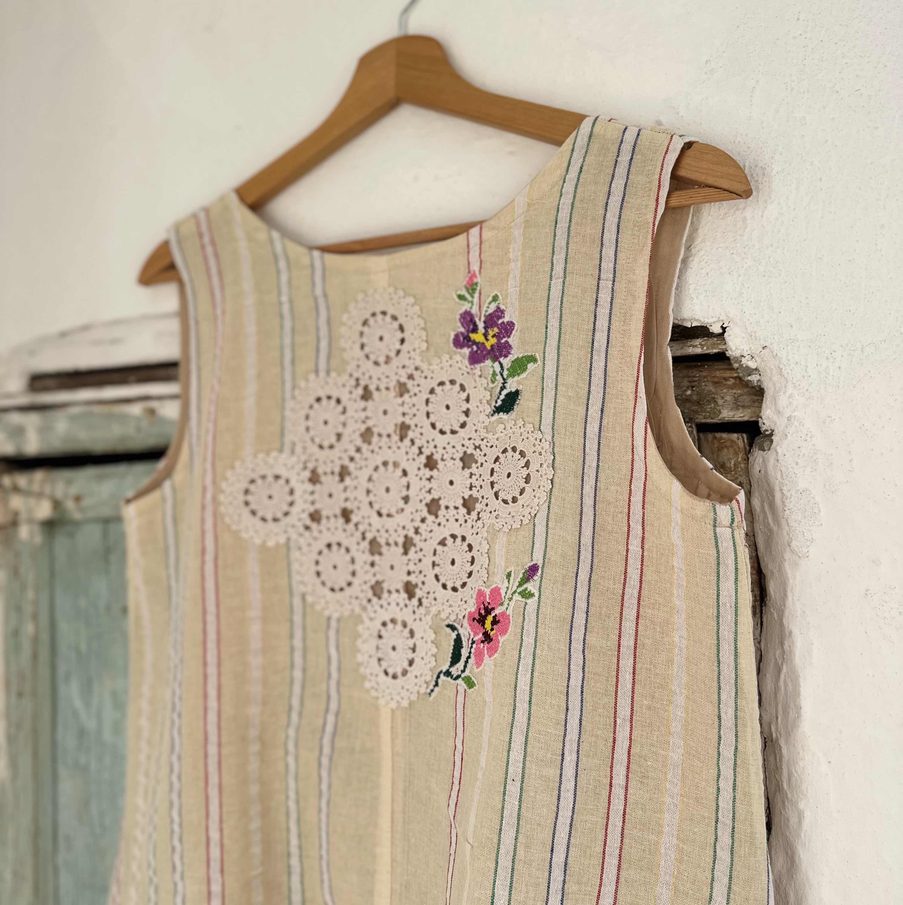 Çiçek Buketleri Elbise (36-38 Beden)
