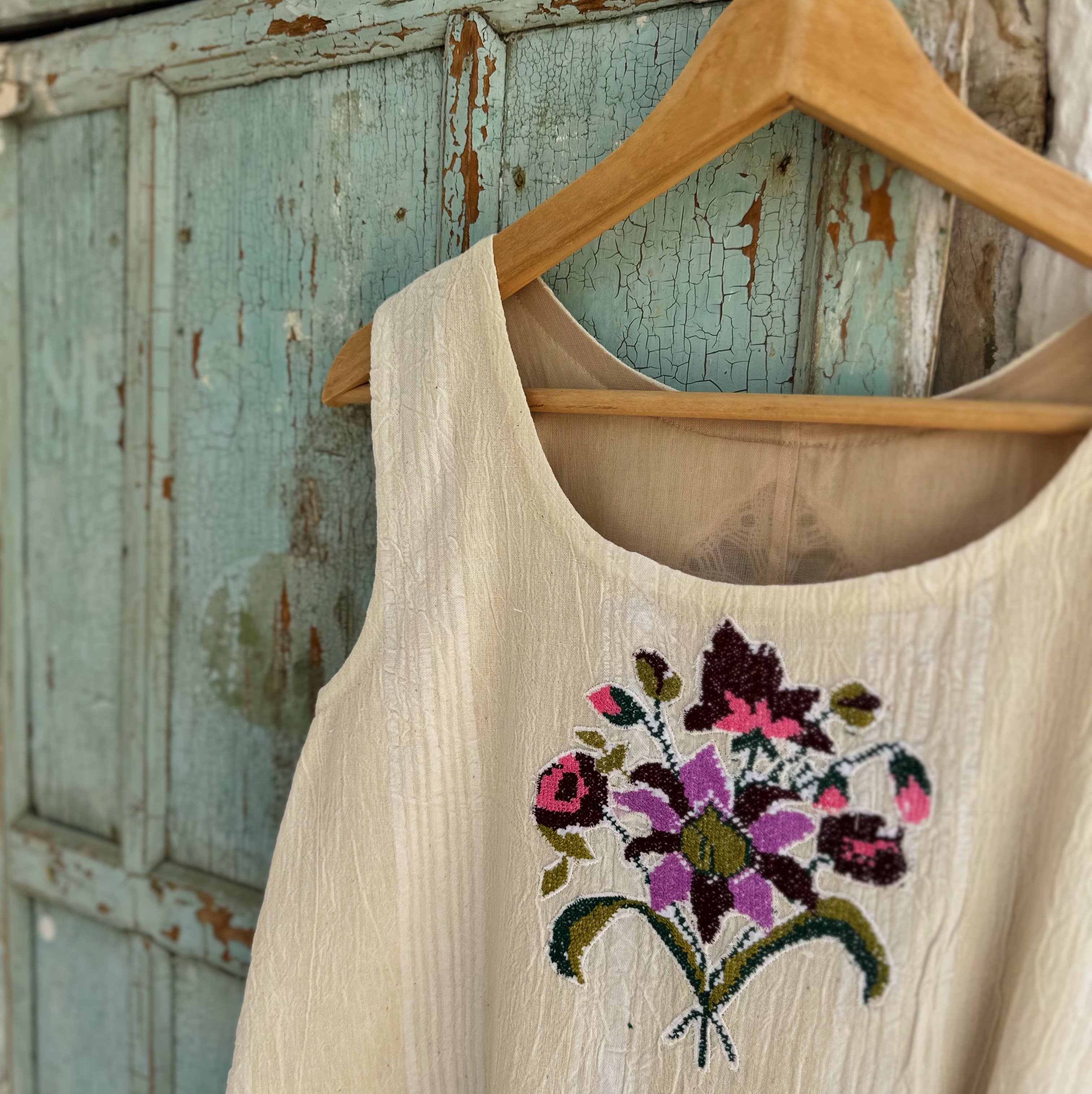 Çiçek Buketi Bluz (36 Beden)