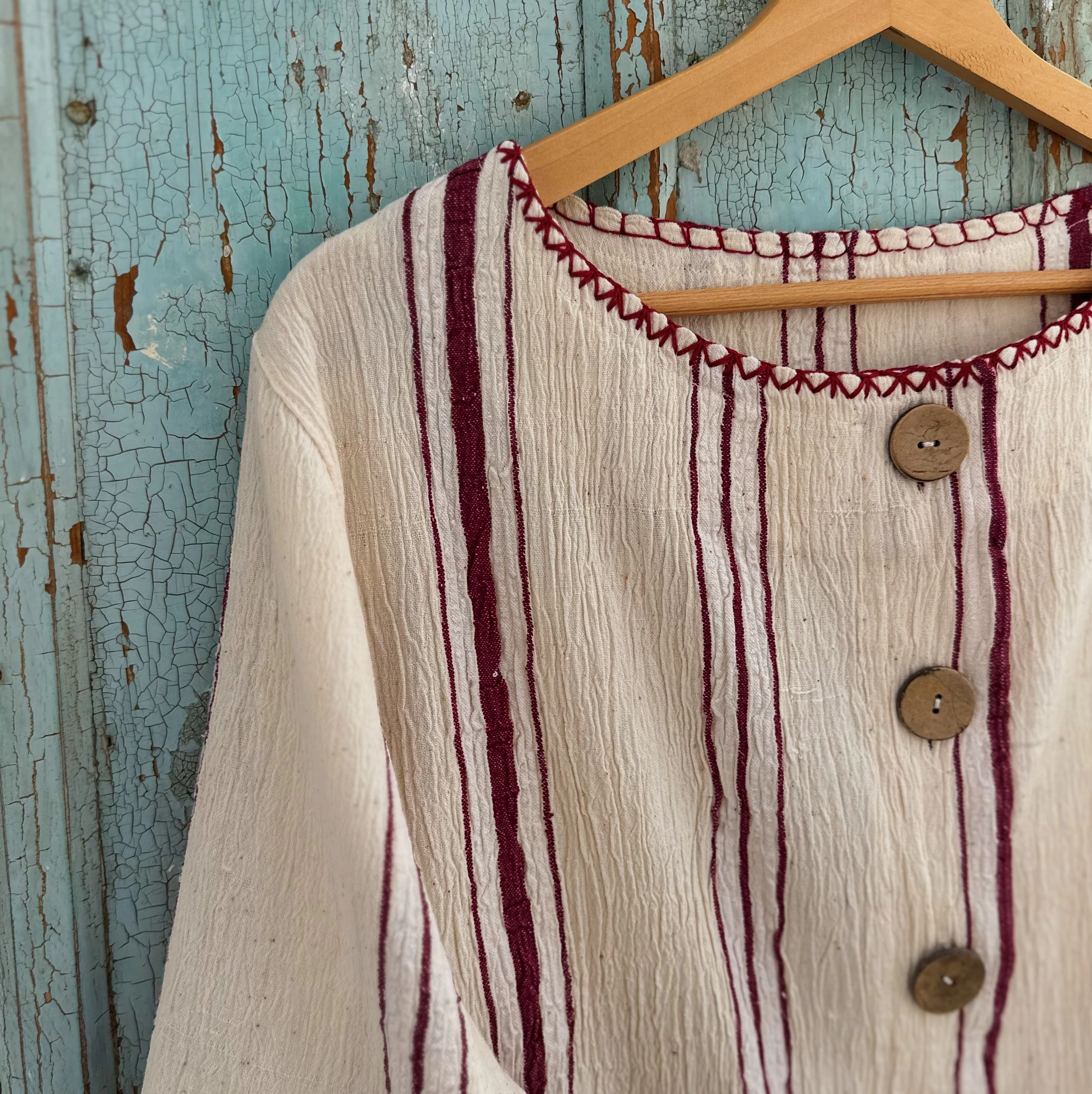 Dantelli Dokuma Ceket (38-40 Beden)