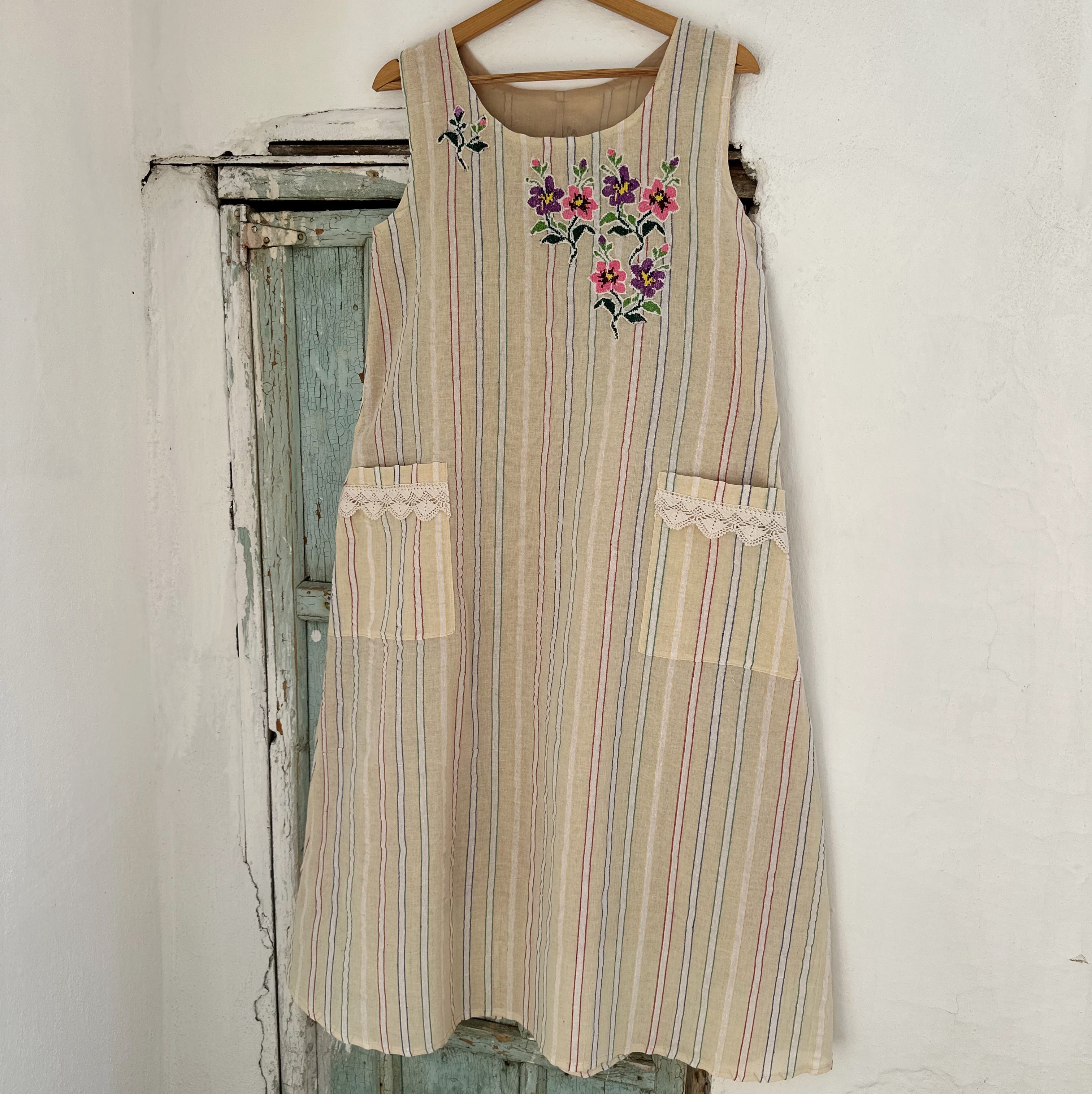 Çiçek Buketleri Elbise (36-38 Beden)