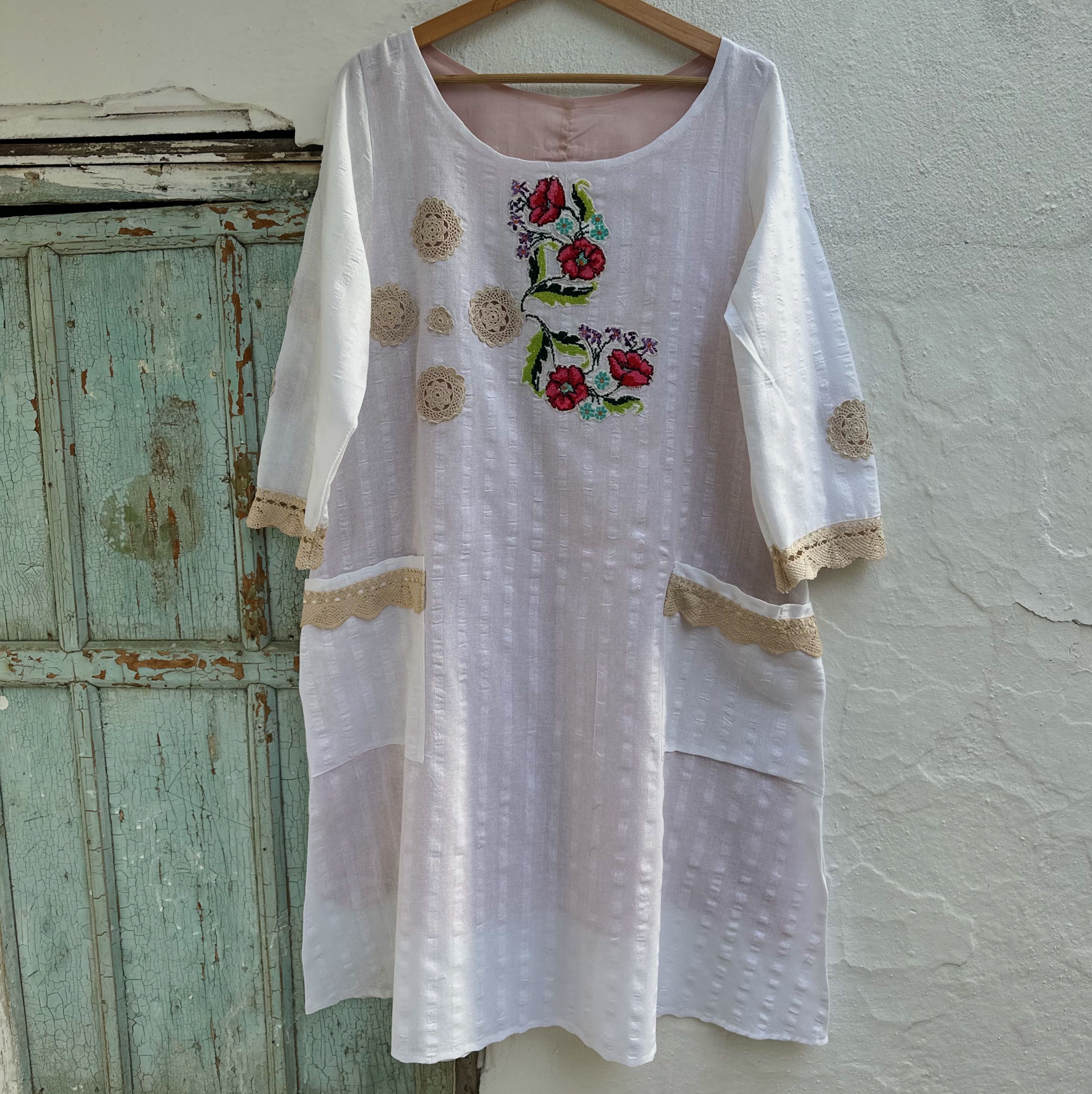 Gelincikler Elbise (38 Beden)