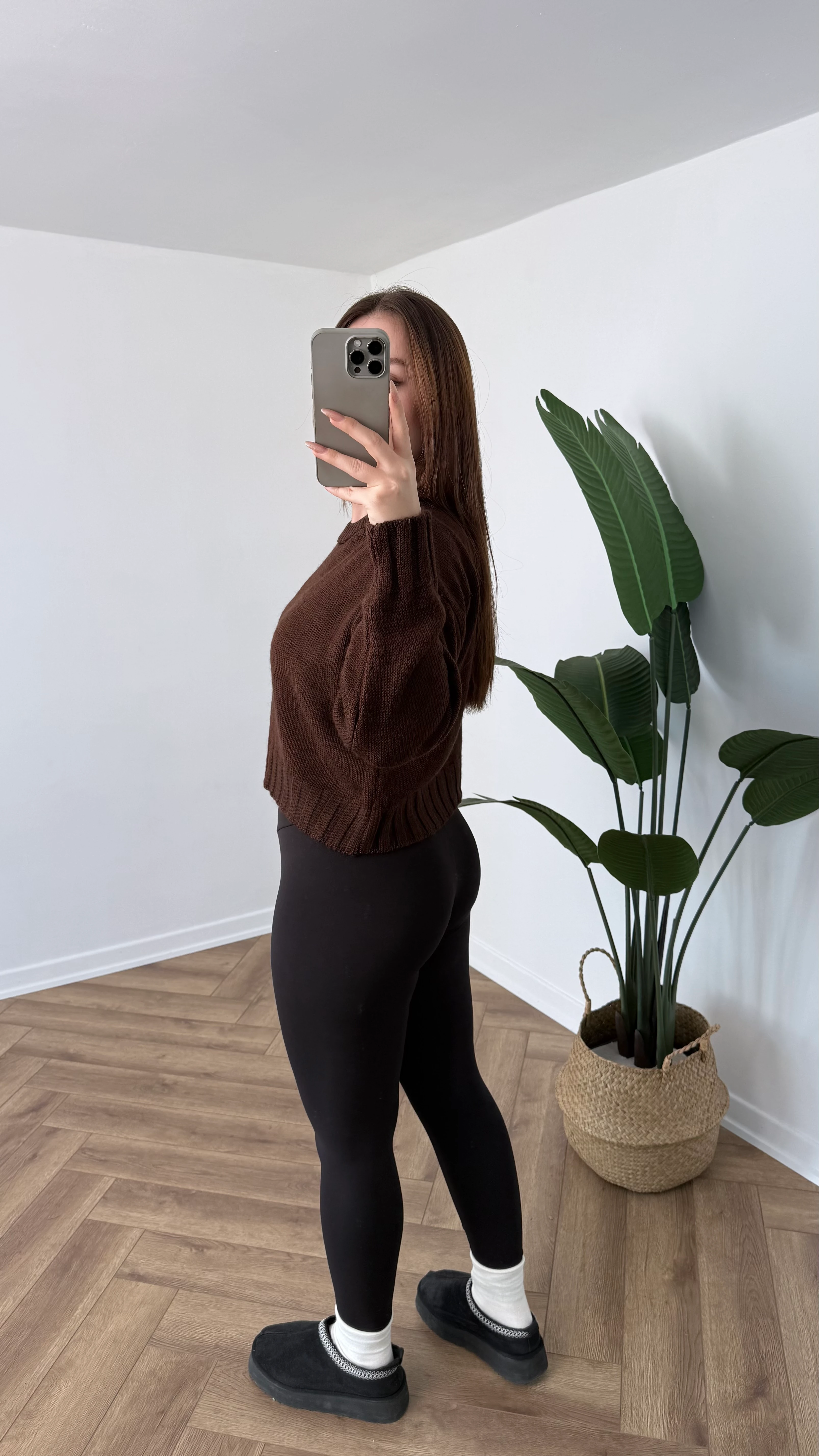 Yeni Sezon Örgü Basic Yuvarlak Yaka Kazak