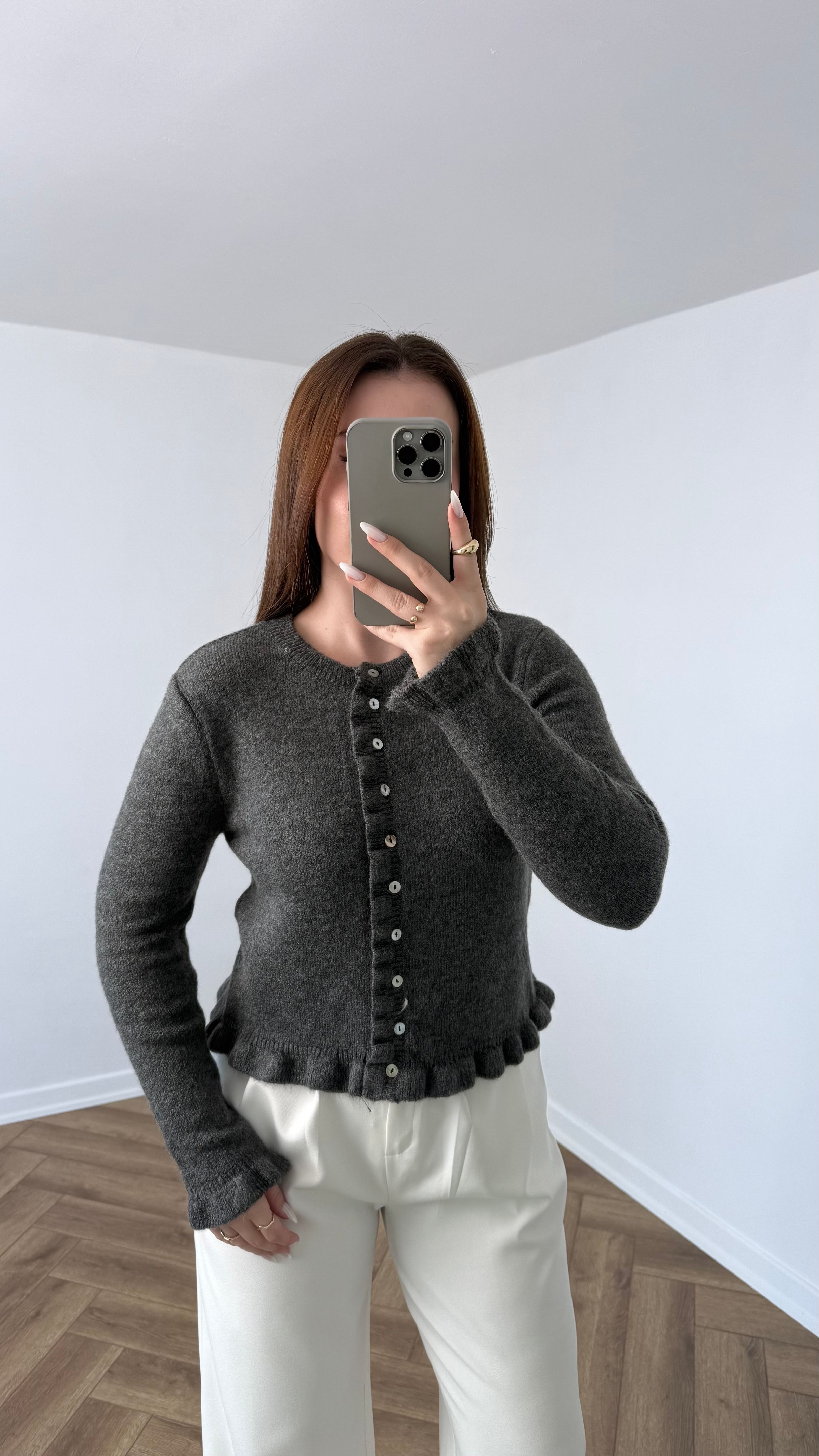 Yeni Sezon Zara Model Volanlı Hırka