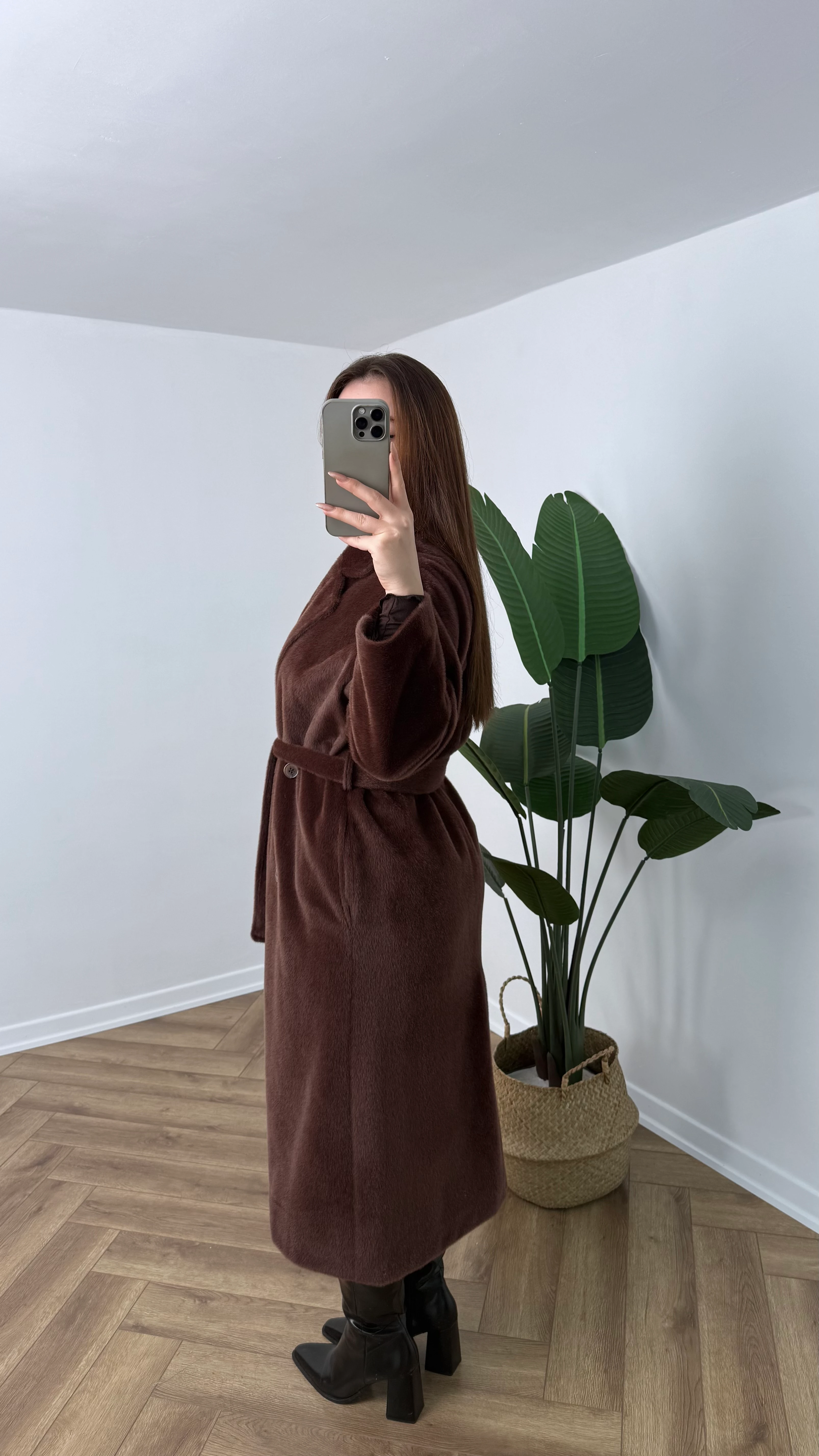 Yeni Sezon Premium Astarlı Dokulu Kaban