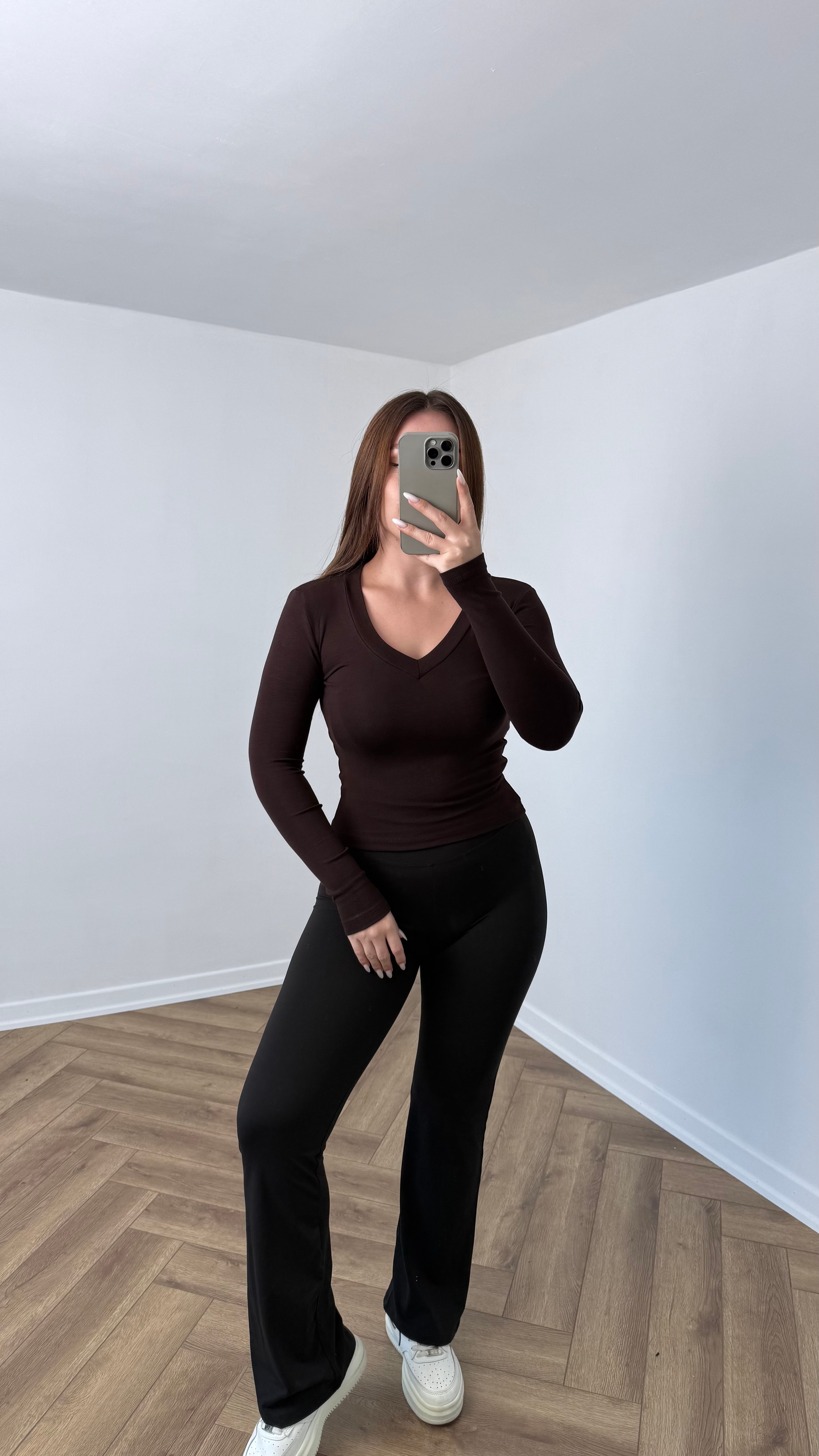 OYS Uzun Kollu V Yaka Crop Body