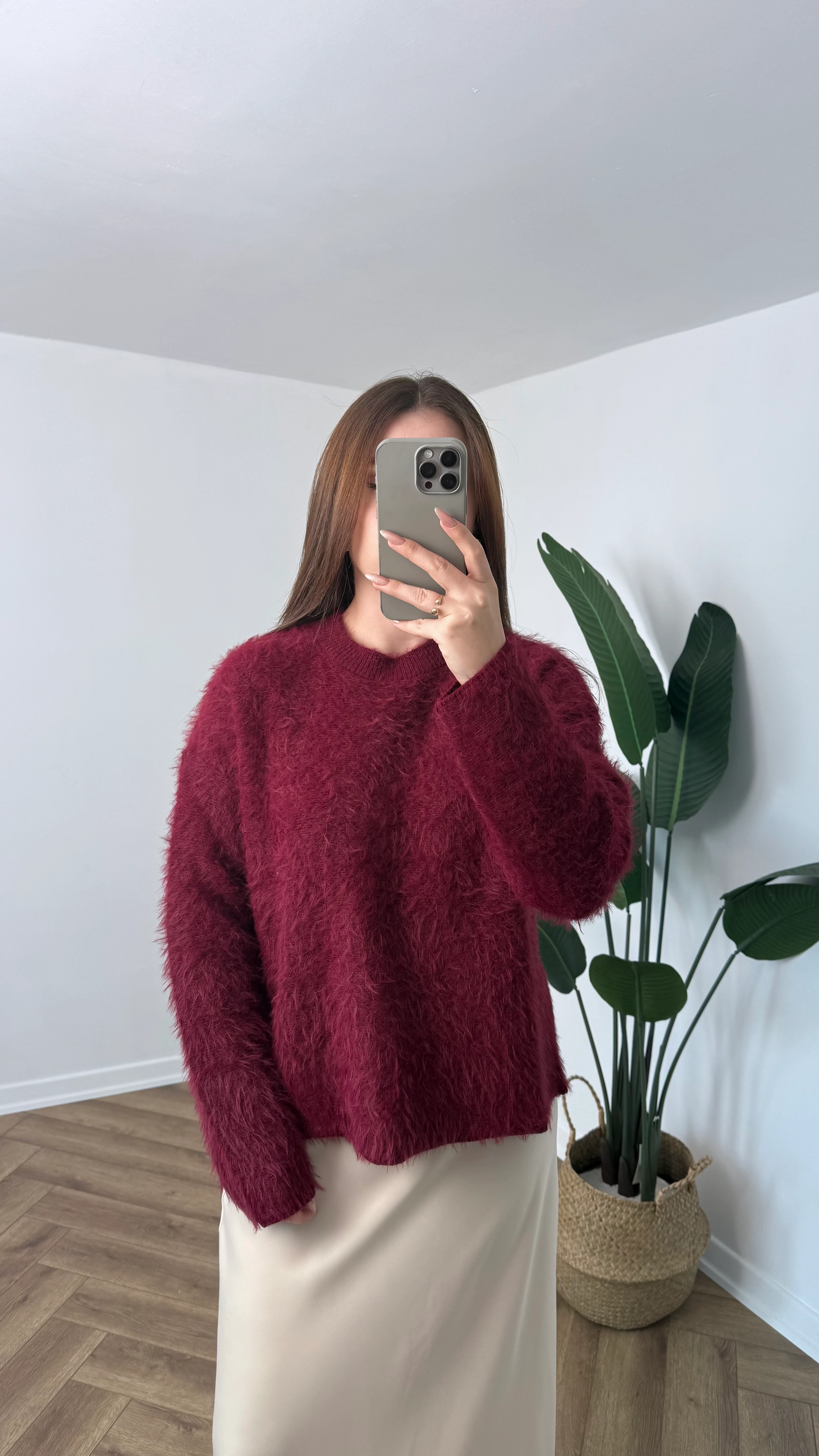 Yeni Sezon Premium Tüylü Kazak