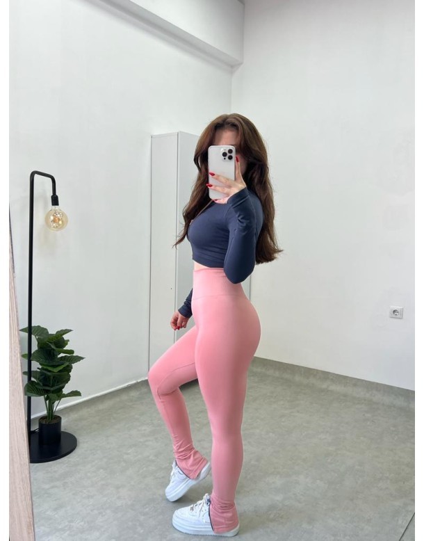 Seamless Uzun Kollu Ceket-Tayt Takım