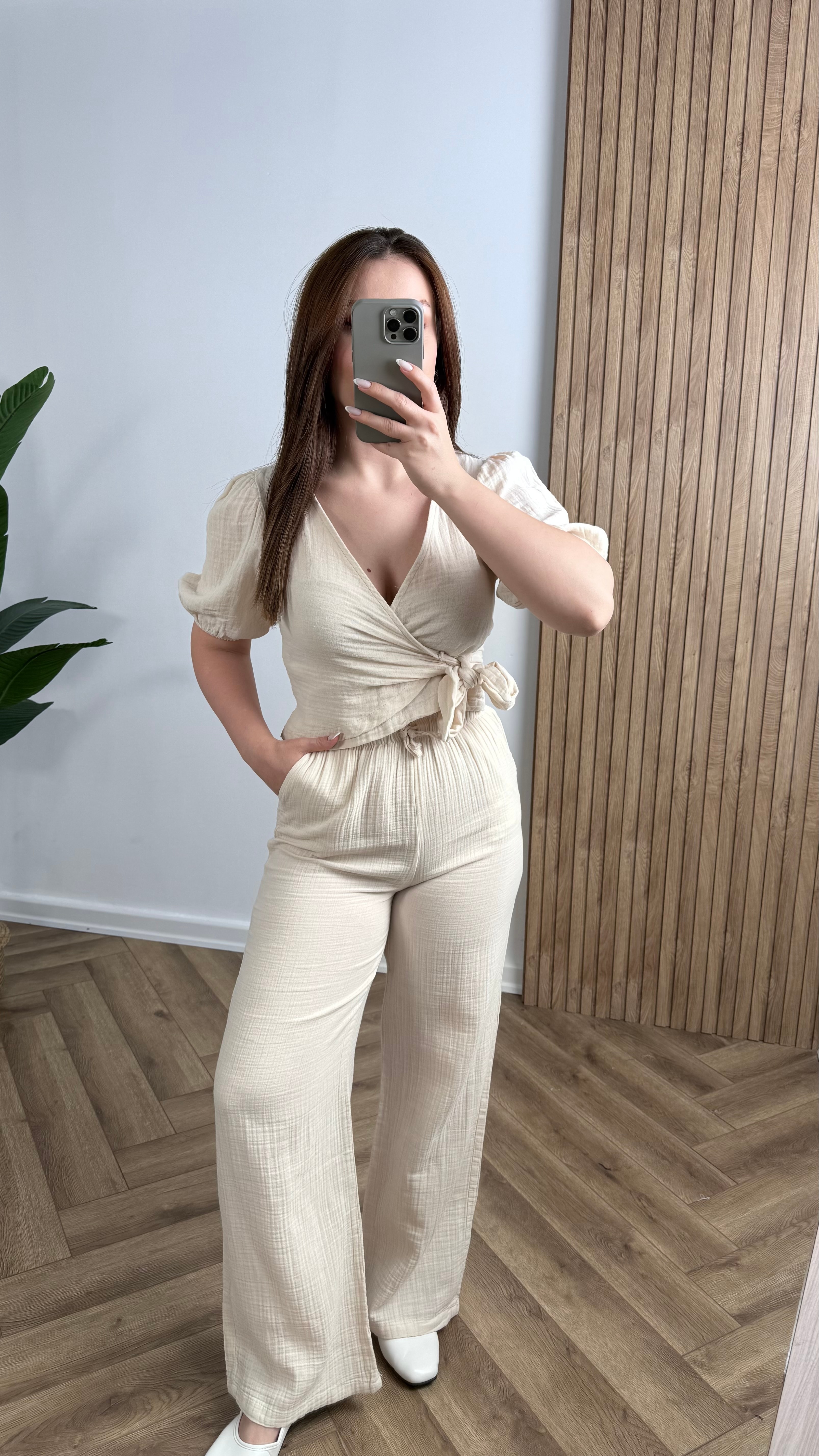 Yeni Sezon Çarpraz Bağlamalı Bluz