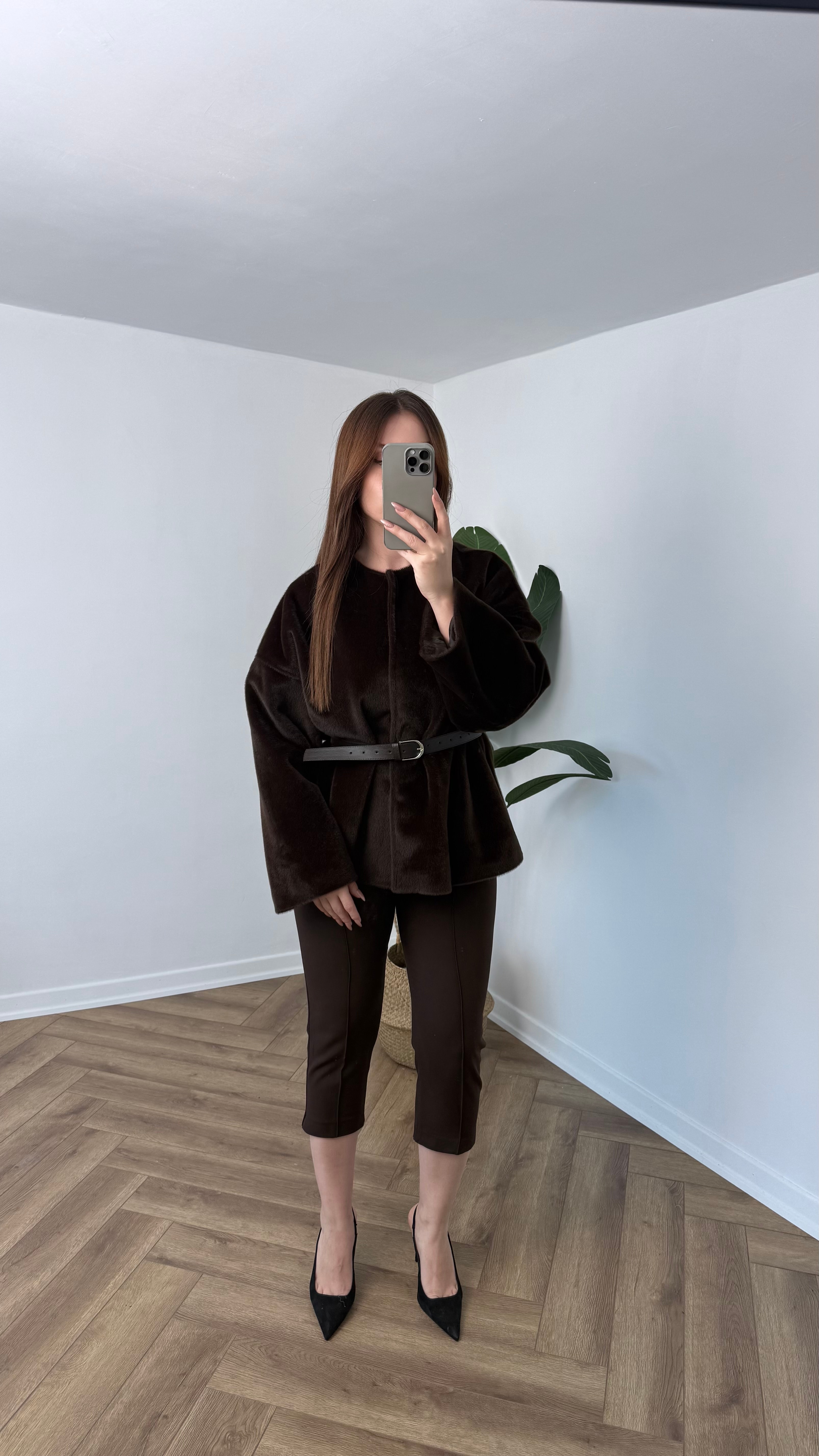 Yeni Sezon Premium Kemerli Ceket