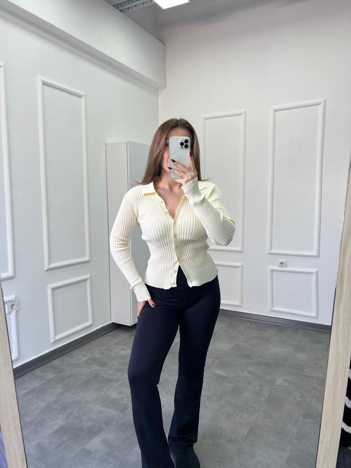 Yeni Sezon Düğmeli Polo Yaka Triko