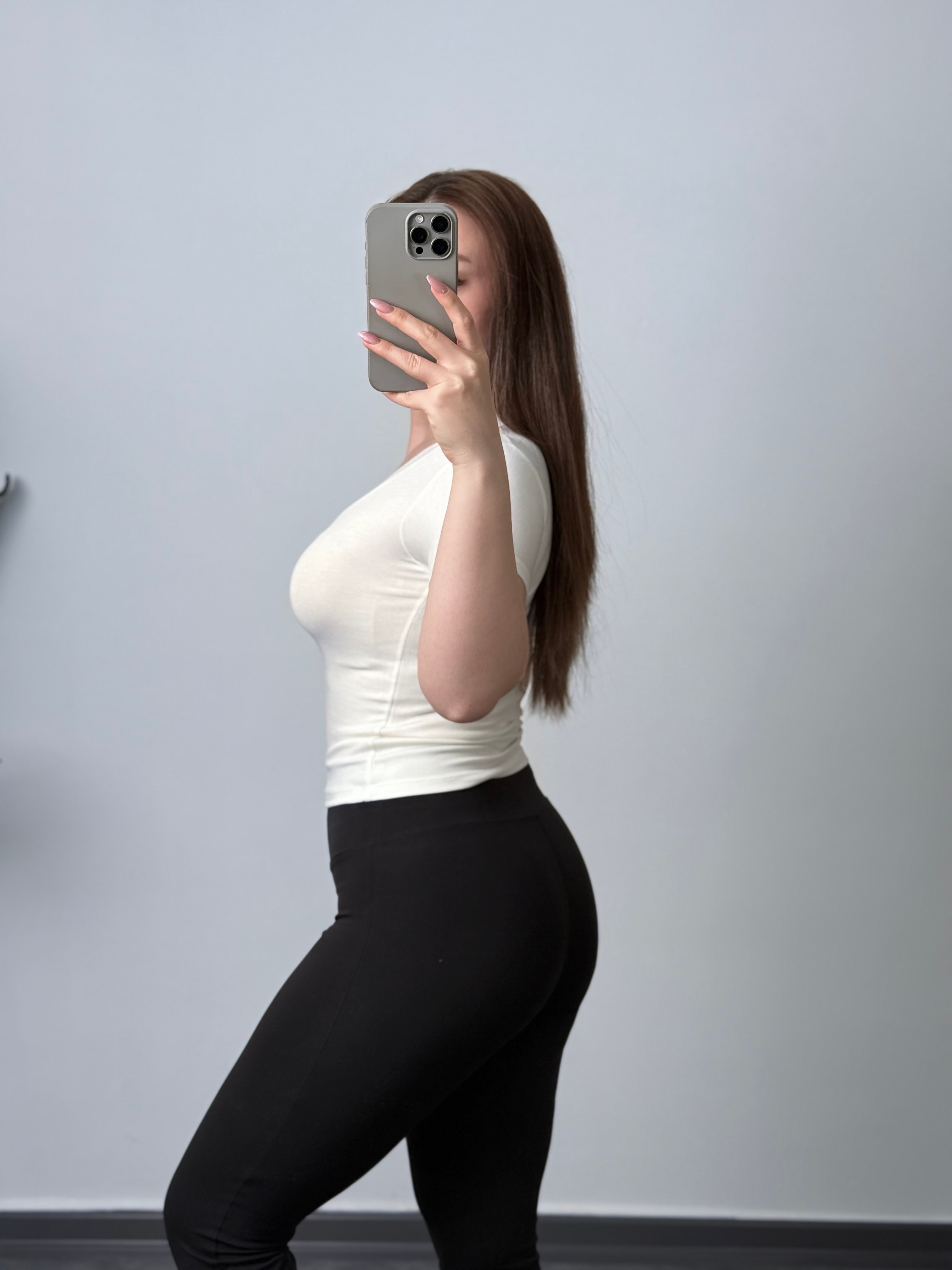 OYS V Yaka Orta Bel Kısa Kollu Body