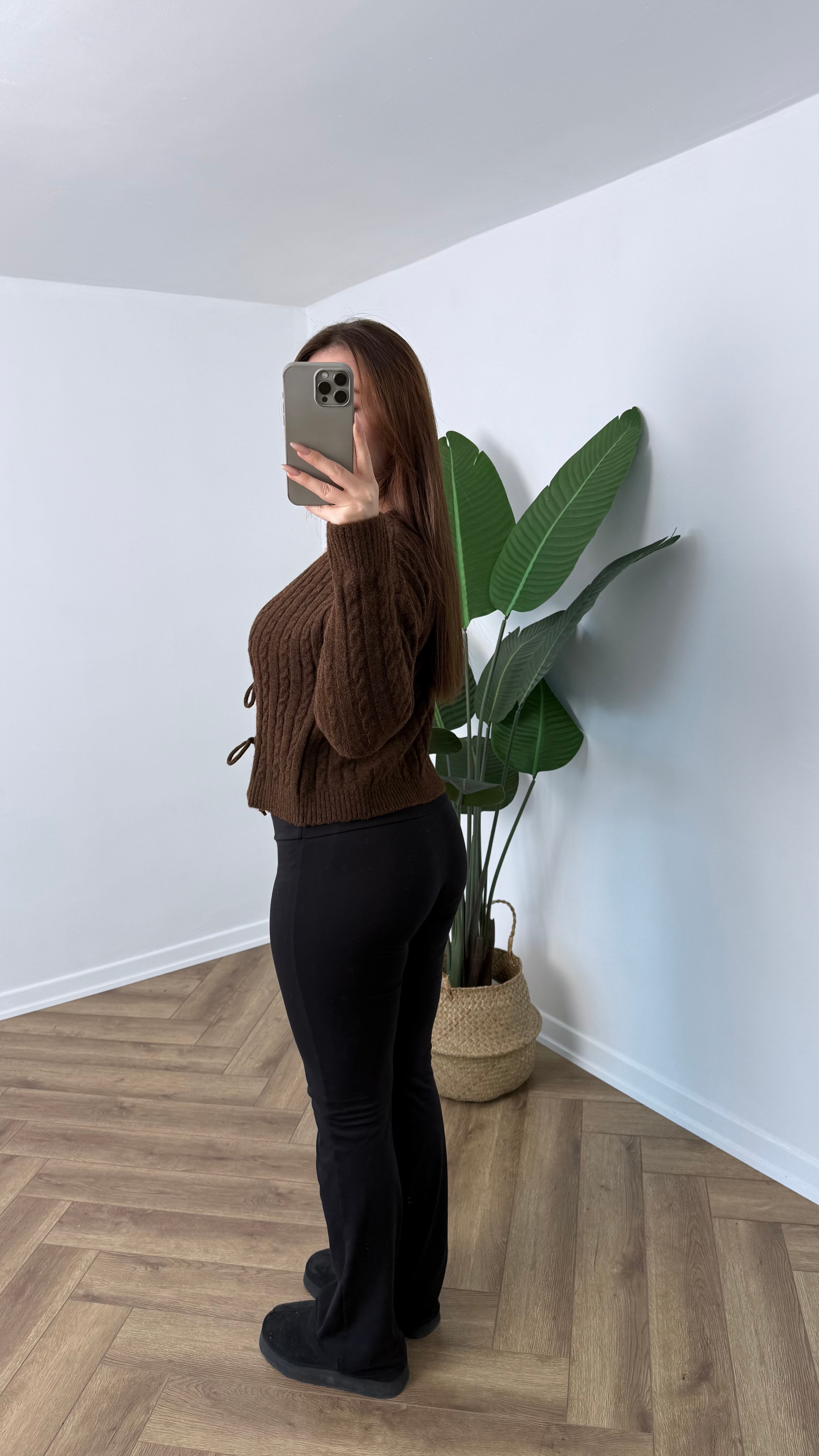Yeni Sezon Bağcıklı Crop Hırka