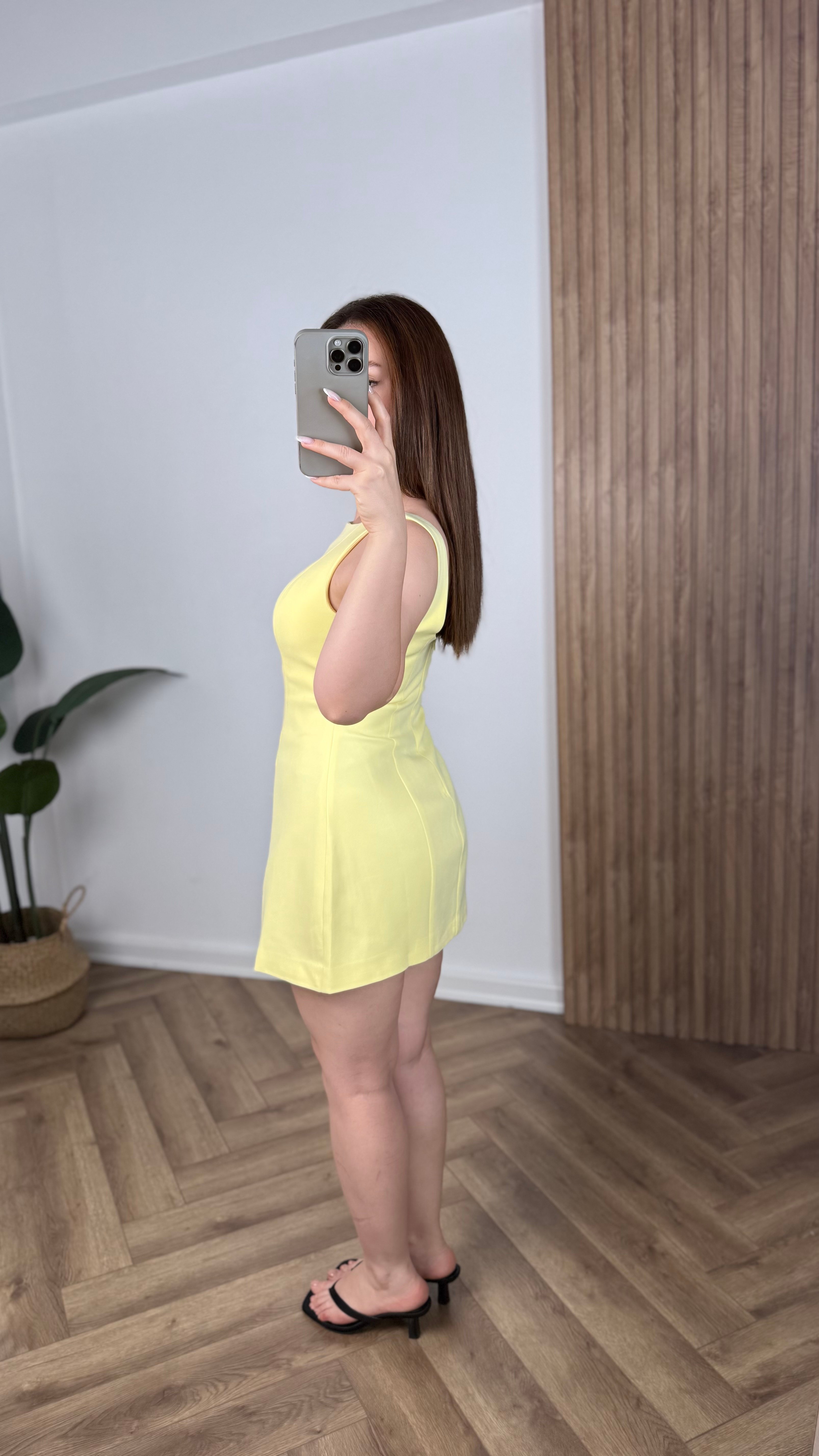 Yeni Sezon Kayık Yaka Mini Çan Elbise