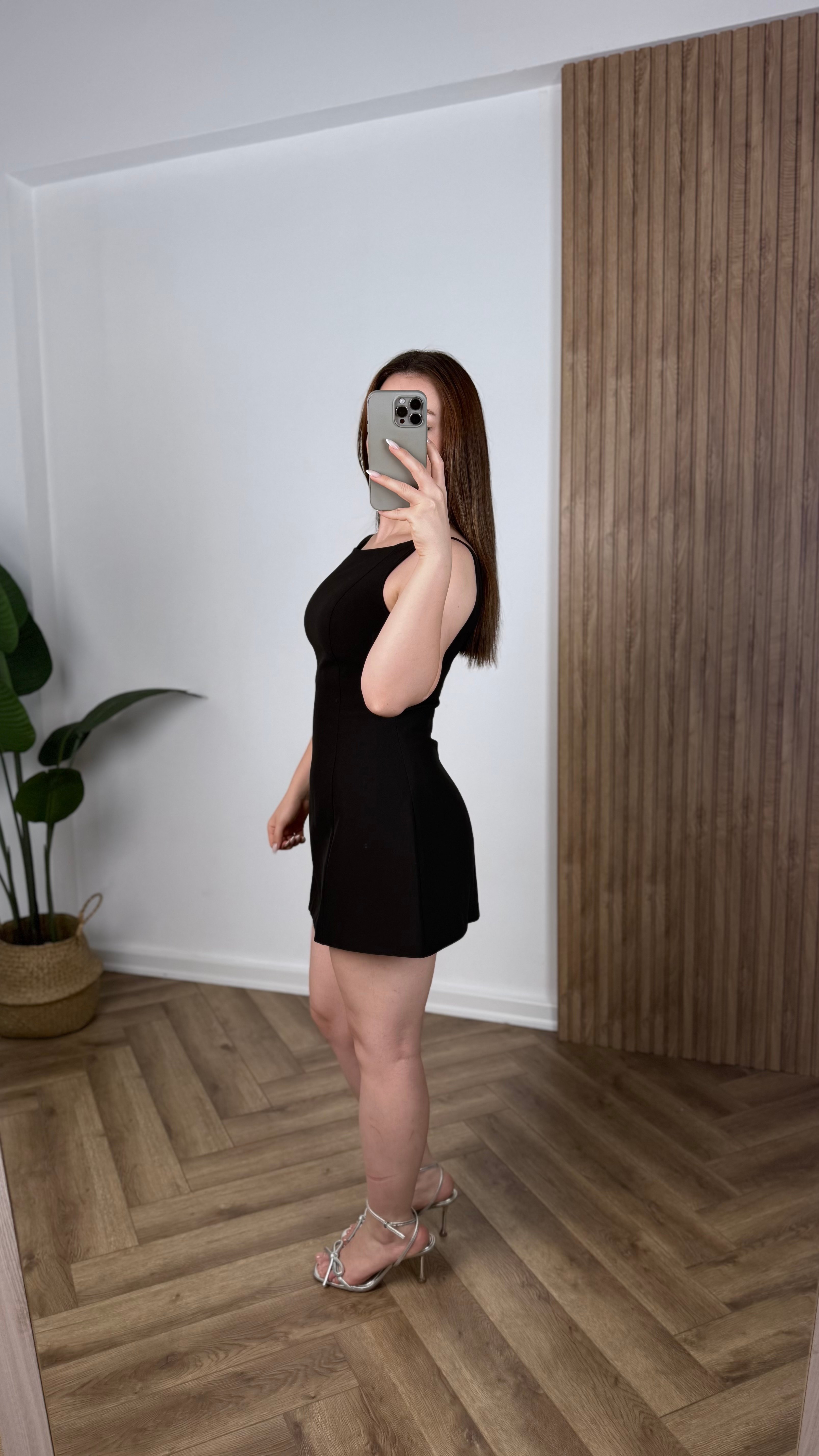 Yeni Sezon Kayık Yaka Mini Çan Elbise