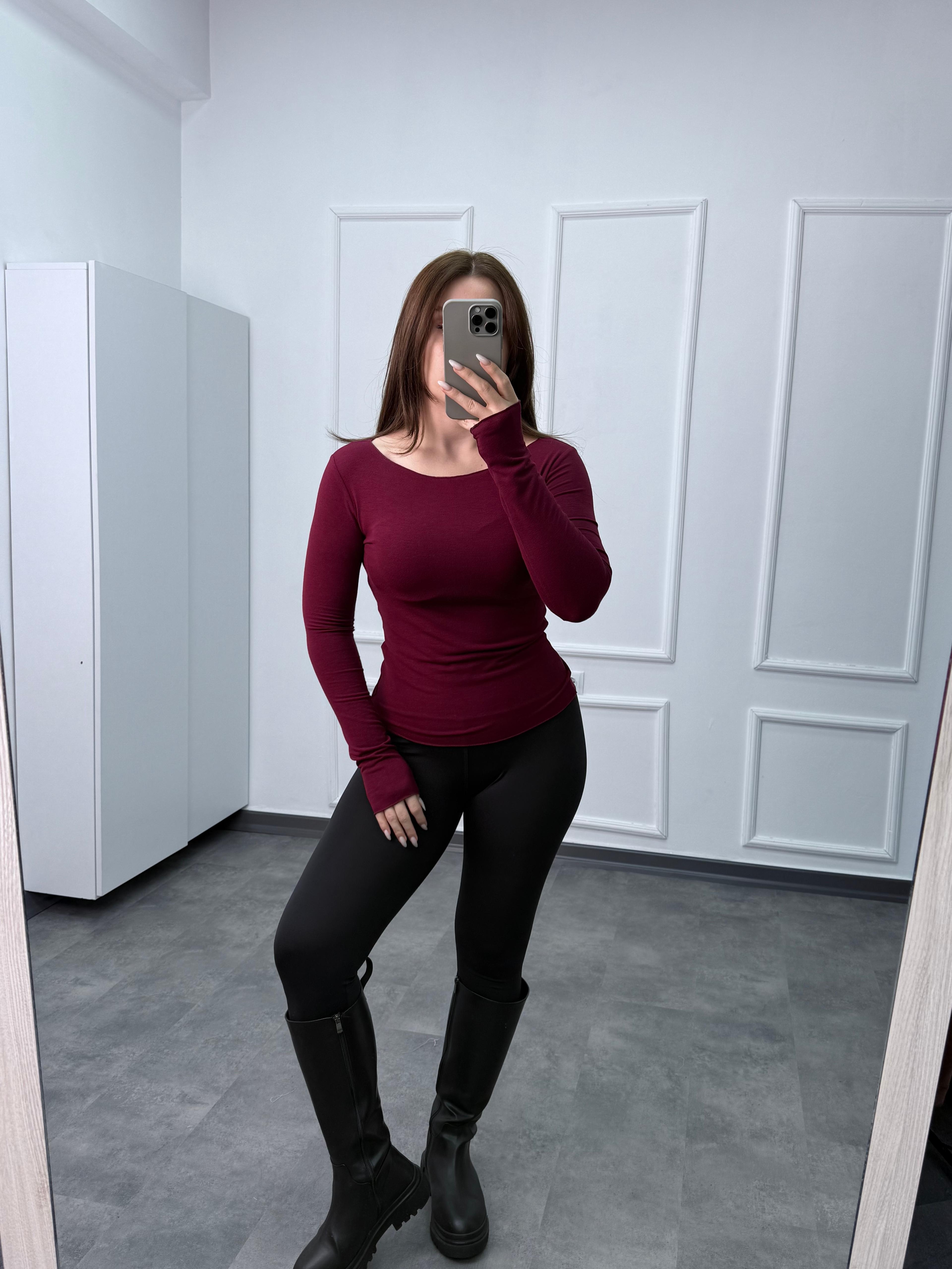 M. Dutti Kayık Yaka Tam Boy Body