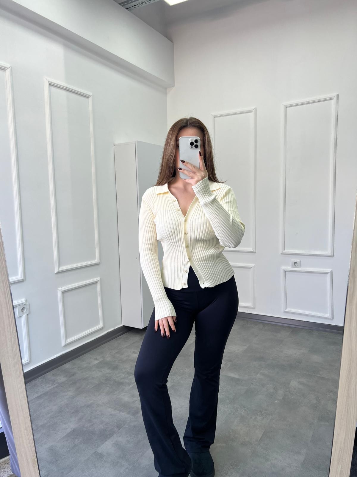 Yeni Sezon Düğmeli Polo Yaka Triko