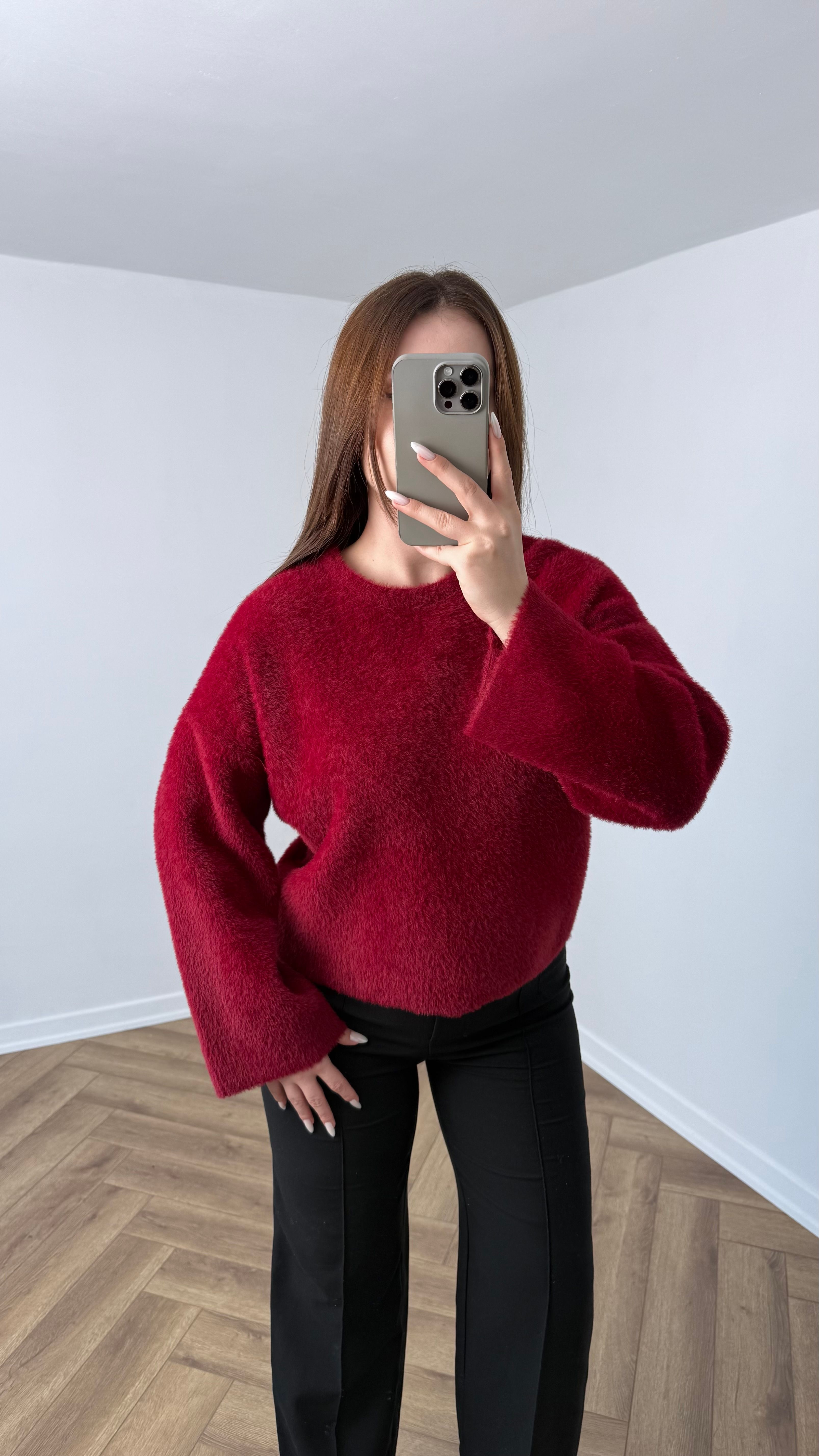 Yeni Sezon Sakallı Oversize Kazak