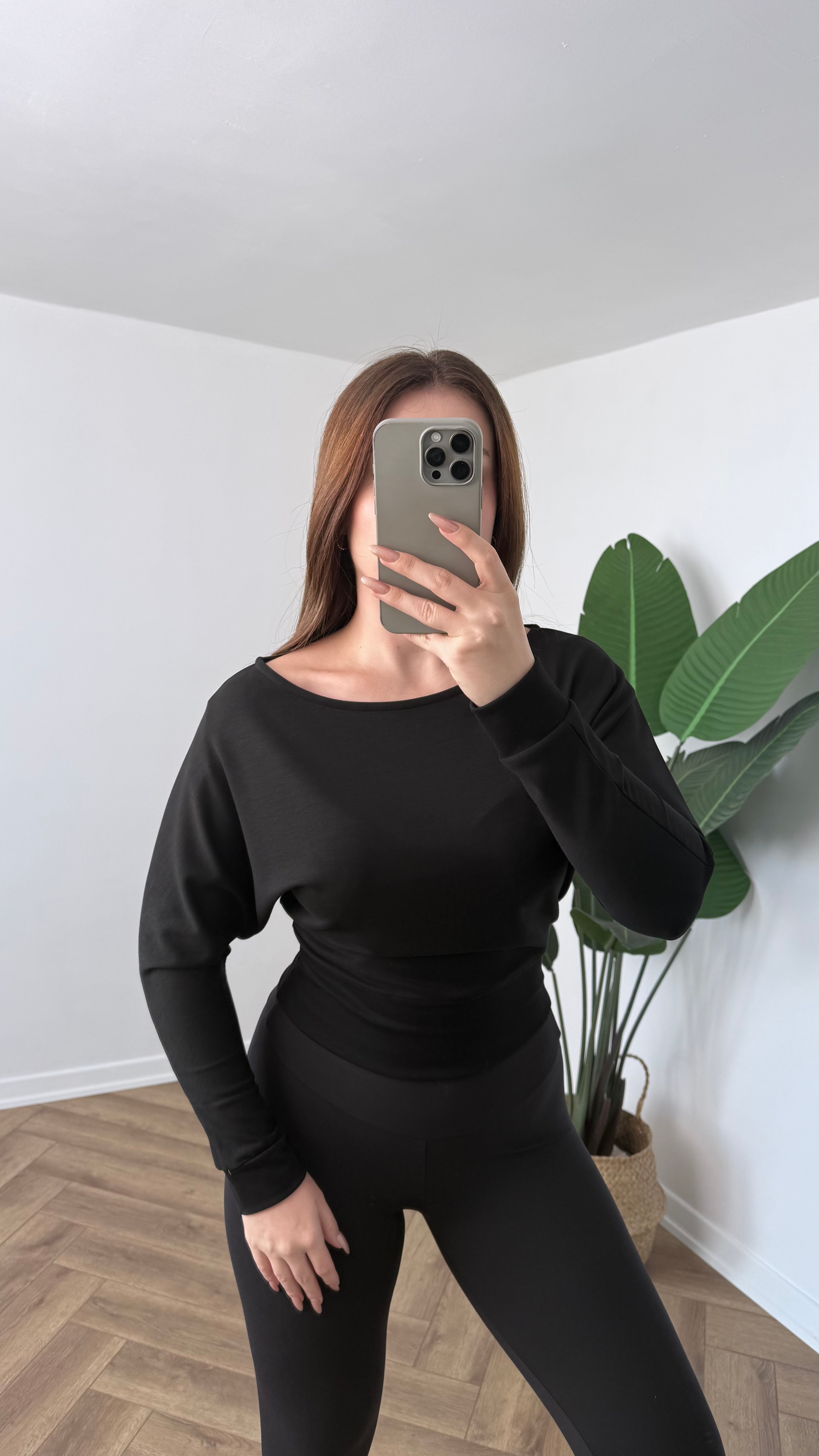 Yeni Sezon Kayık Yaka Orta Bel OYS Sweat